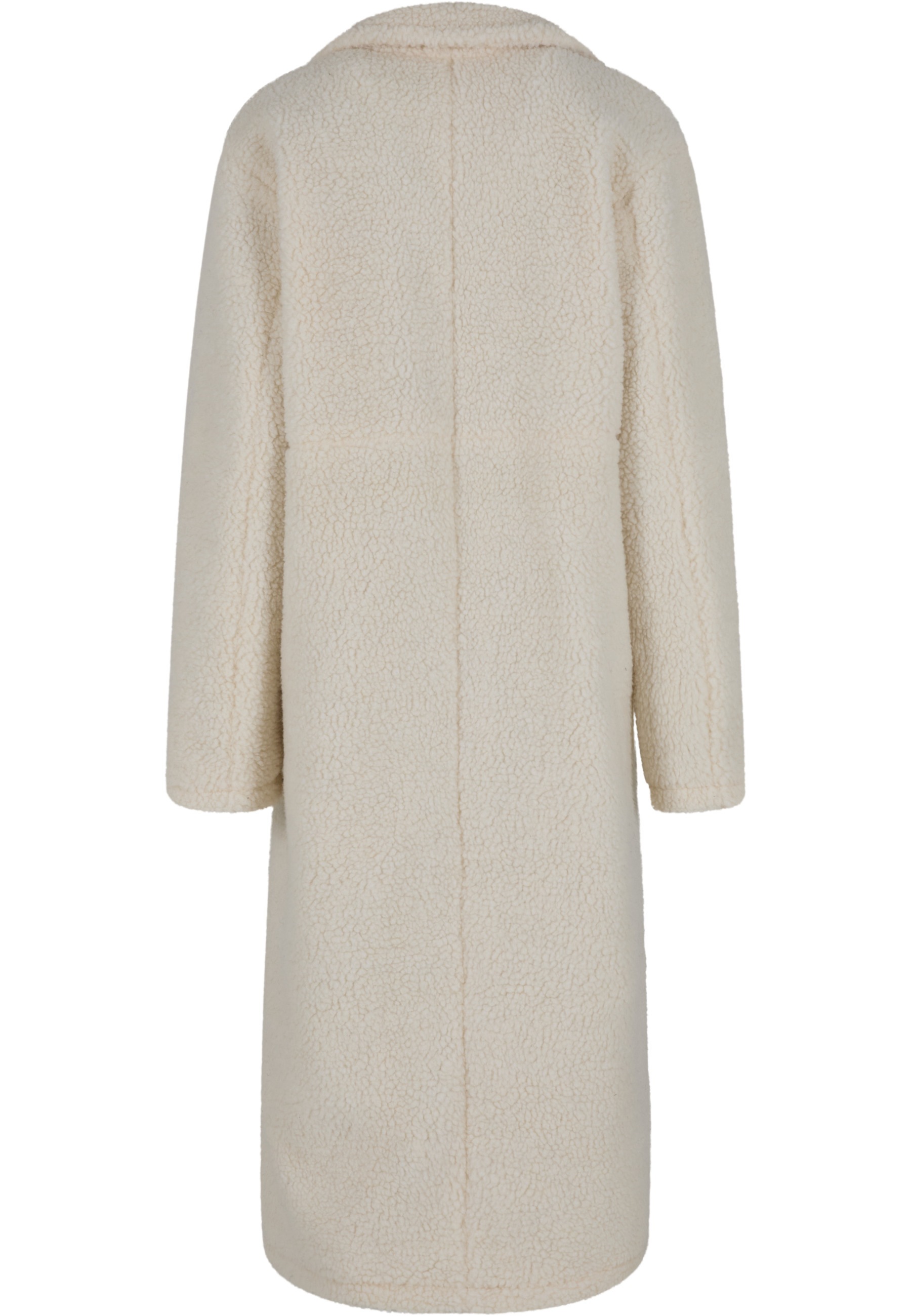 URBAN CLASSICS Winterjacke "Urban Classics Ladies Teddy Long Coat" 1 Stk. t günstig online kaufen