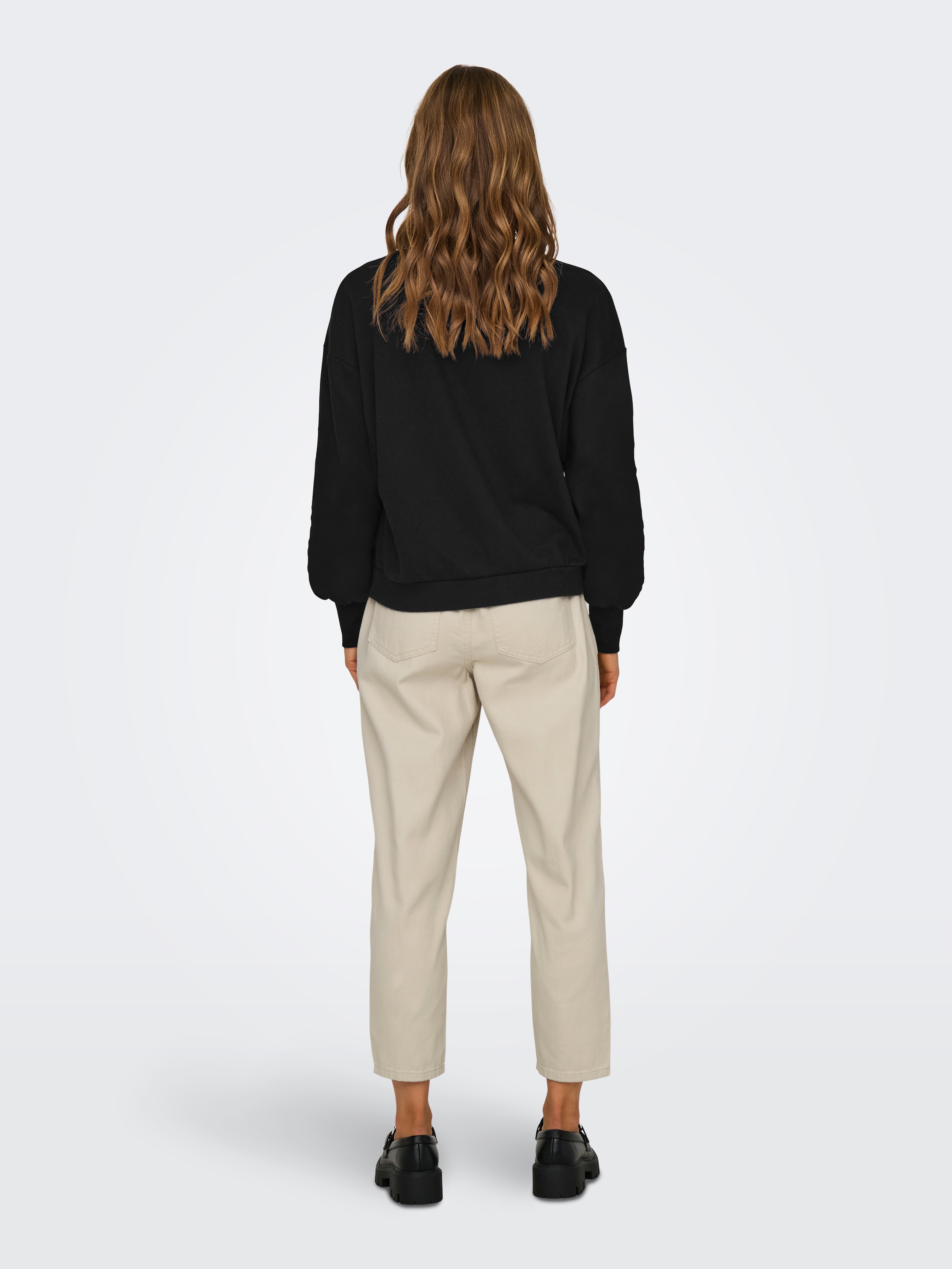ONLY Sweatshirt »ONLBROOKE L/S O-NECK FLOWER SWT«