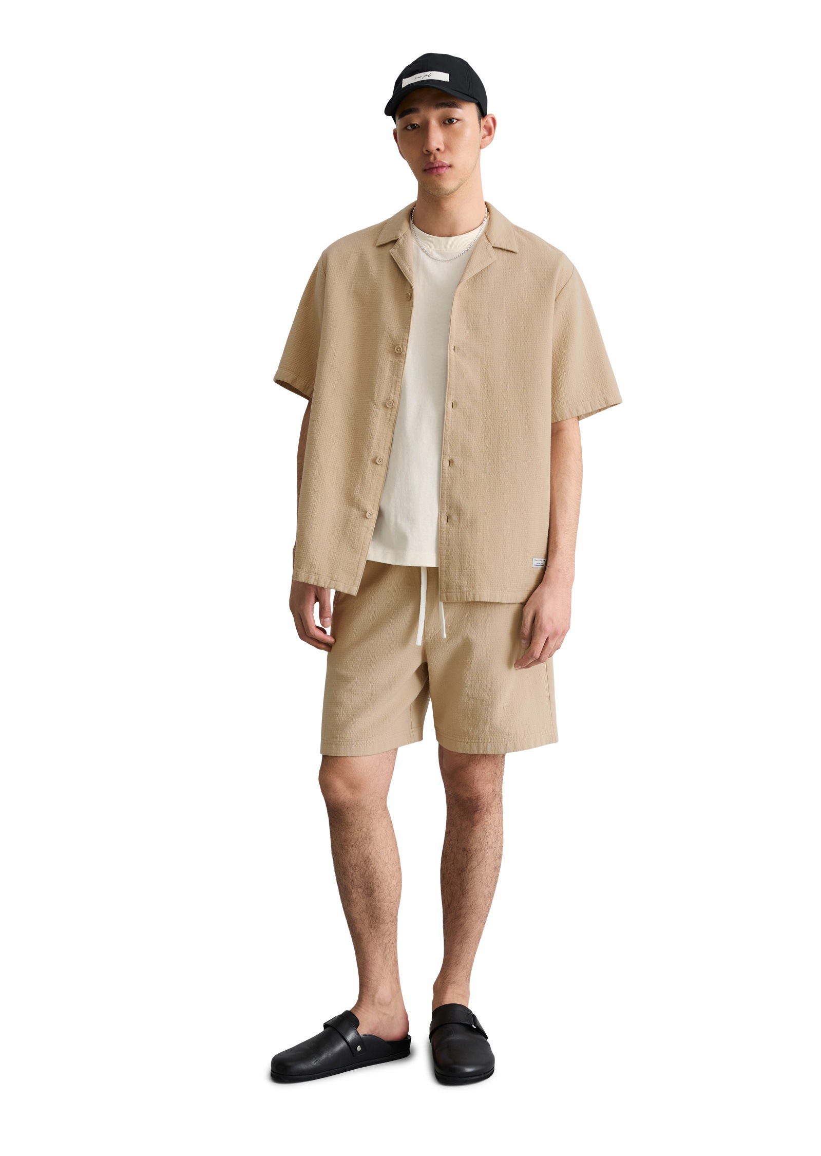 Marc O'Polo DENIM Kurzarmhemd »aus doppellagigem Bio-Baumwoll-Twill«