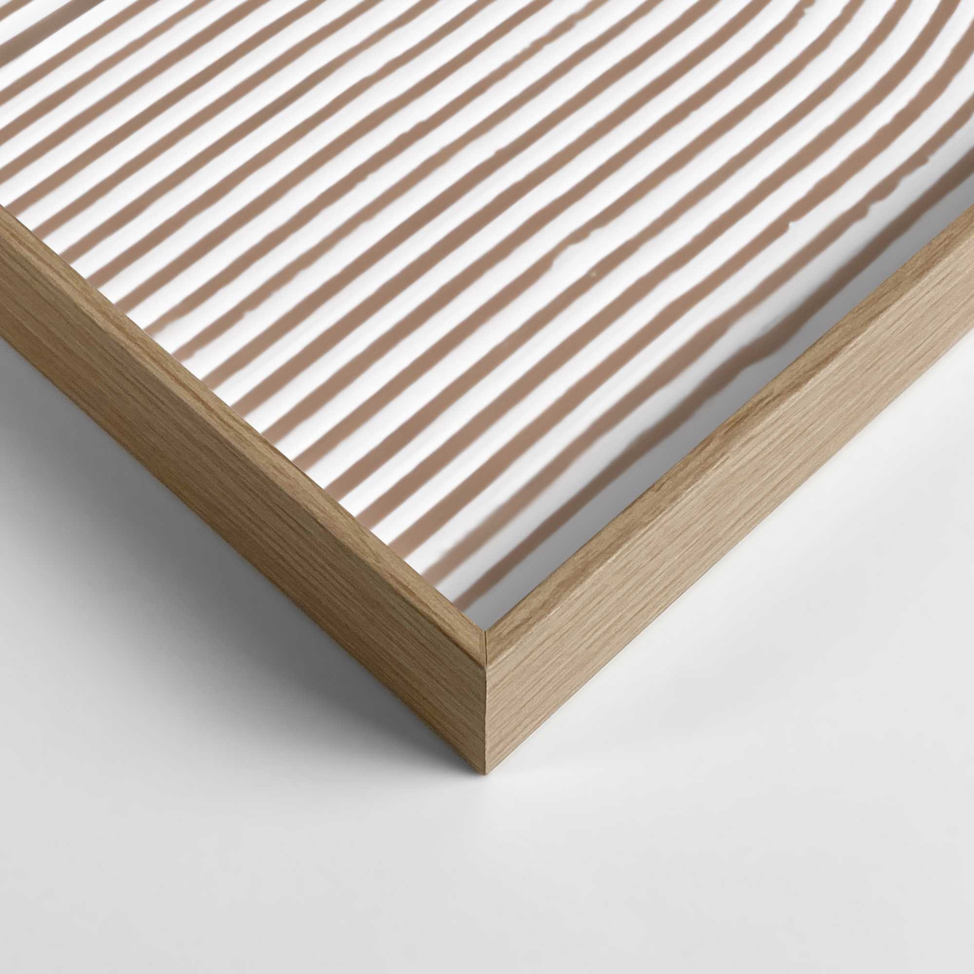 Reinders! Wandbild »Reliefbögen«, Wohnzimmer - Beige - MDF - Abstrakt - 30x40 cm