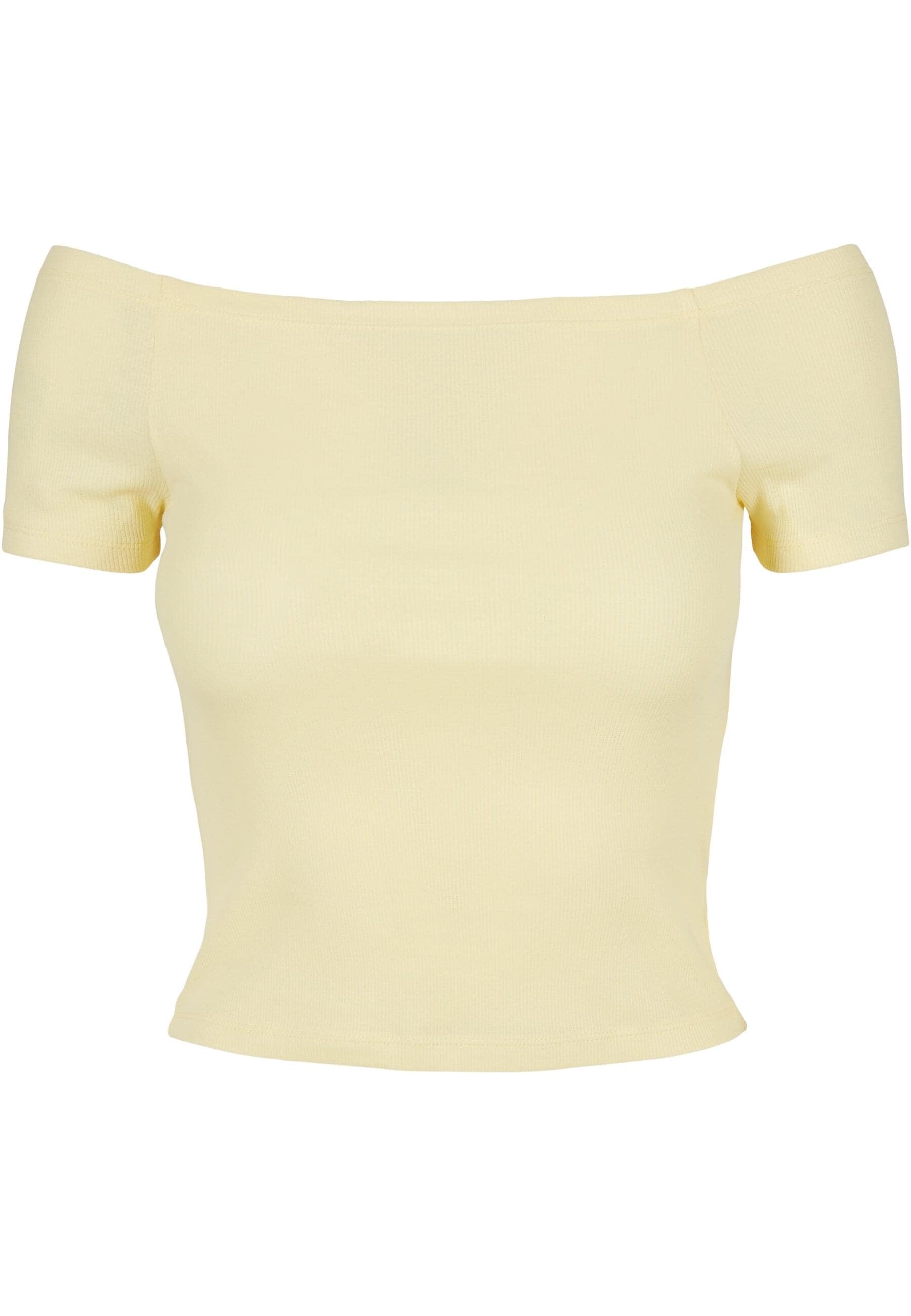 URBAN CLASSICS T-Shirt "Urban Classics Damen Ladies Off Shoulder Rib Tee" 1 günstig online kaufen