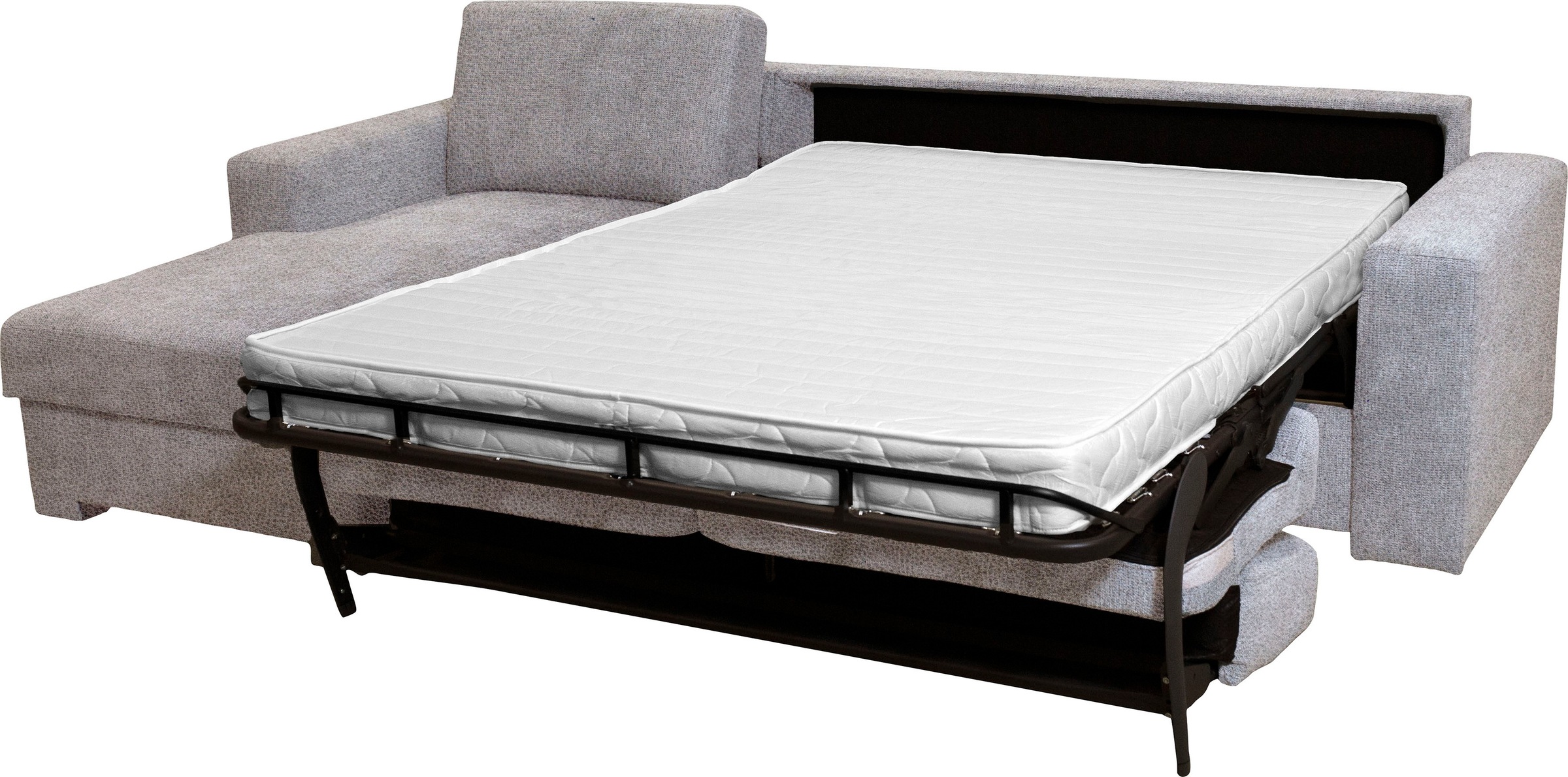 Home affaire Ecksofa »Roma "M" Matratzenhöhe 14 cm, Dauerschlaffunktion, mit Unterfederung,«, Liegemaße ca 143x198 cm, L-Form