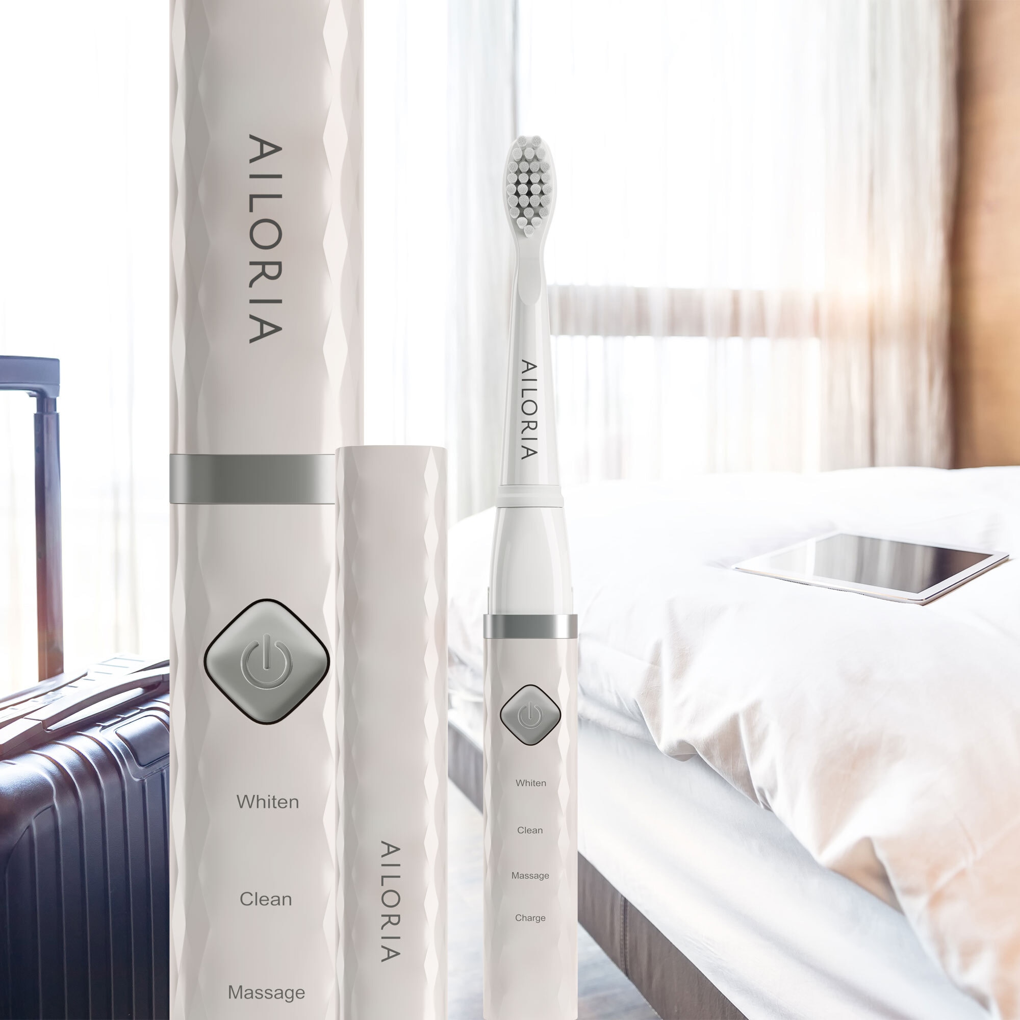 AILORIA Schallzahnbürste »USB-Schallzahnbürste FLASH TRAVEL«