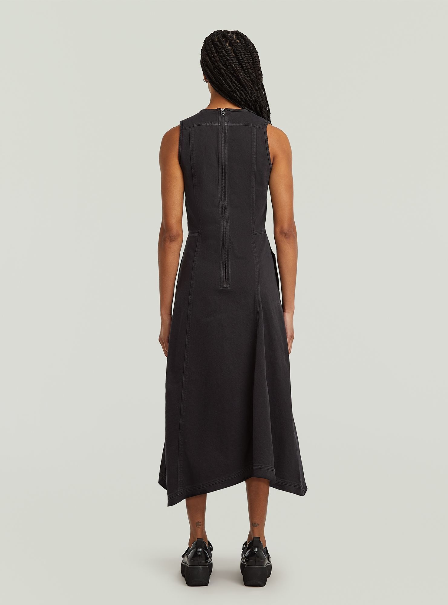 G-STAR Bodykleid "Corset Flare Kleid" günstig online kaufen