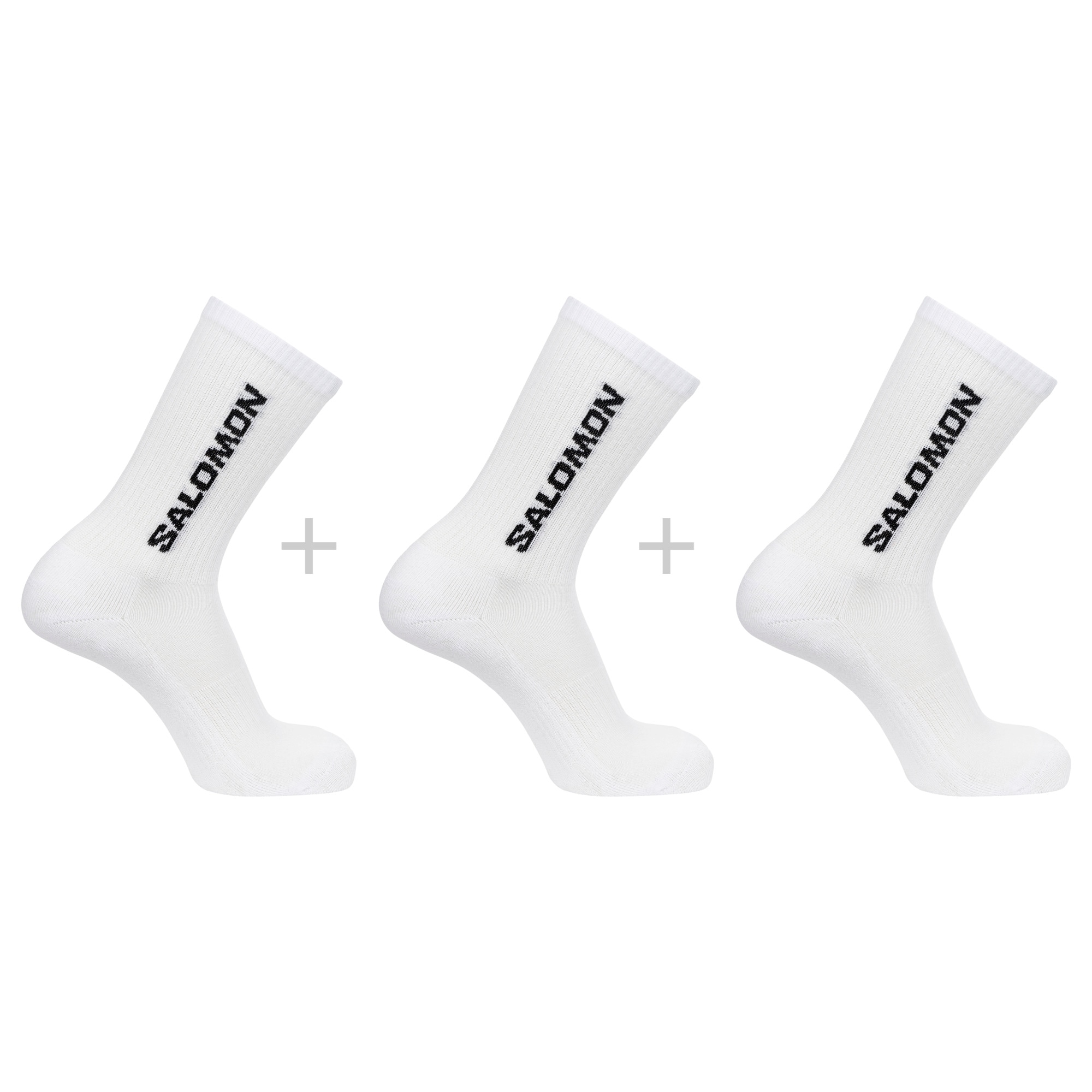 Salomon Sportsocken "EVERYDAY CREW 3-PACK" 3 Stk. tlg. 3er-Pack, für regelmäßigen Einsatz bei sportiven Aktivitäten