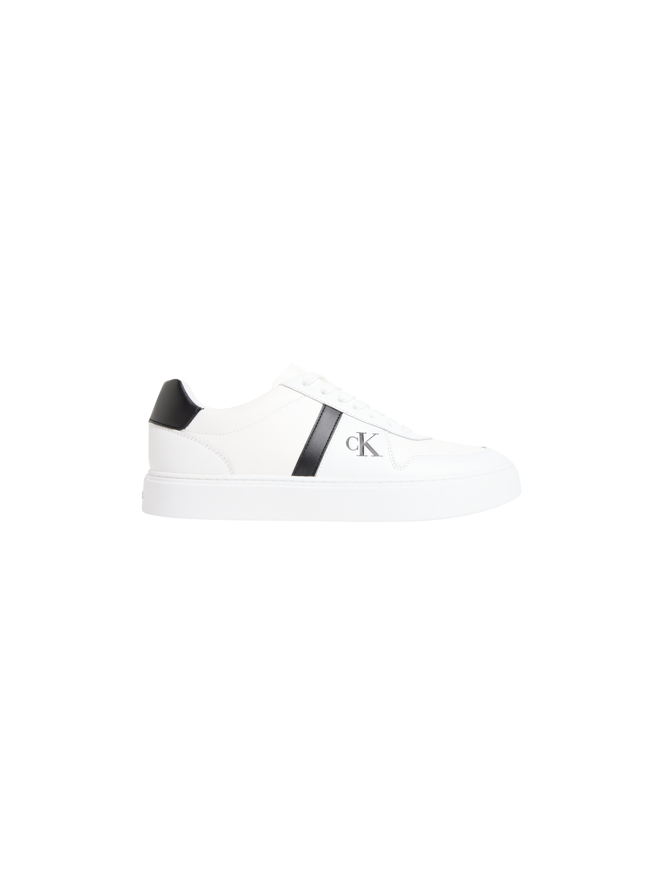 Calvin Klein Plateausneaker »CLASSIC CUPS LACE LTH EMB TONGUE«  Basket-Sneaker, Halbschuh, Schnürschuh mit seitlichem CK-Logo