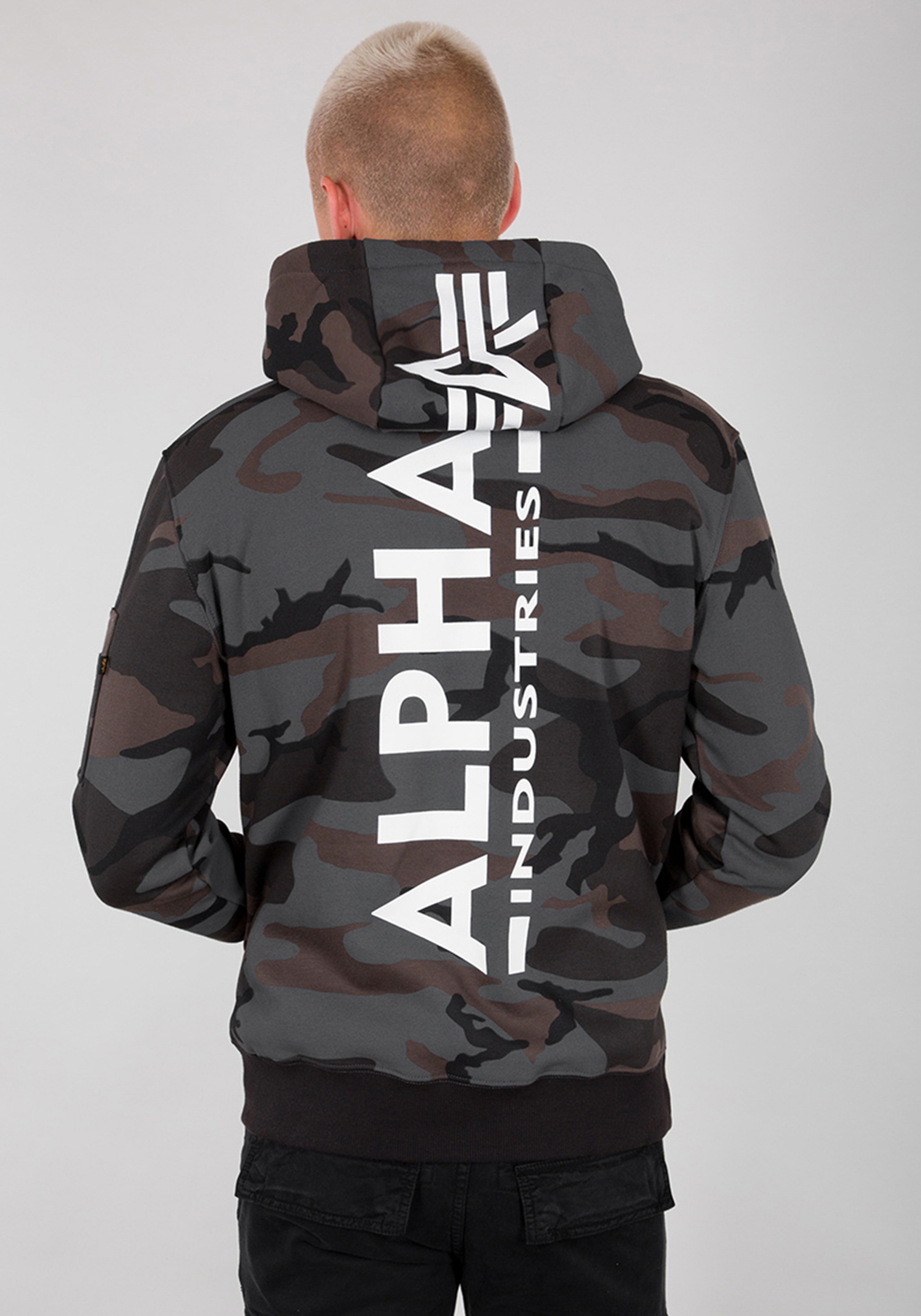Alpha Industries Hoodie "Backprint Hoodie Camo" günstig online kaufen