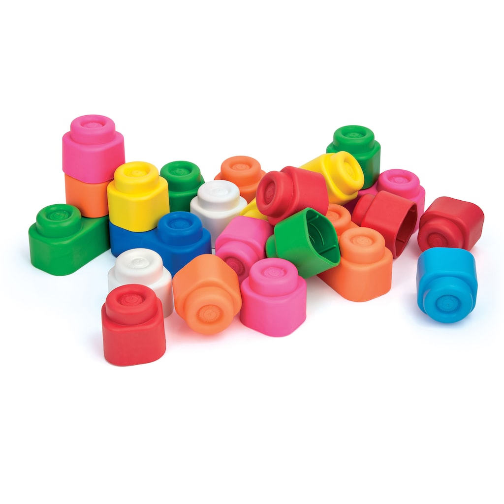 Clementoni® Spielbausteine »Clemmy Soft, Bausteine im Beutel«, (24 St.)