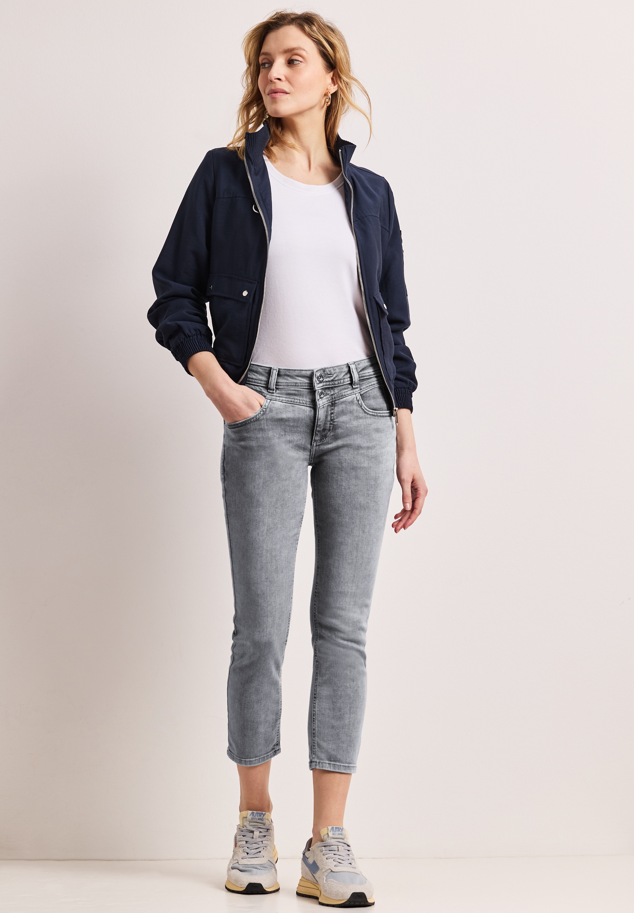 STREET ONE Slim-fit-Jeans Middle Waist