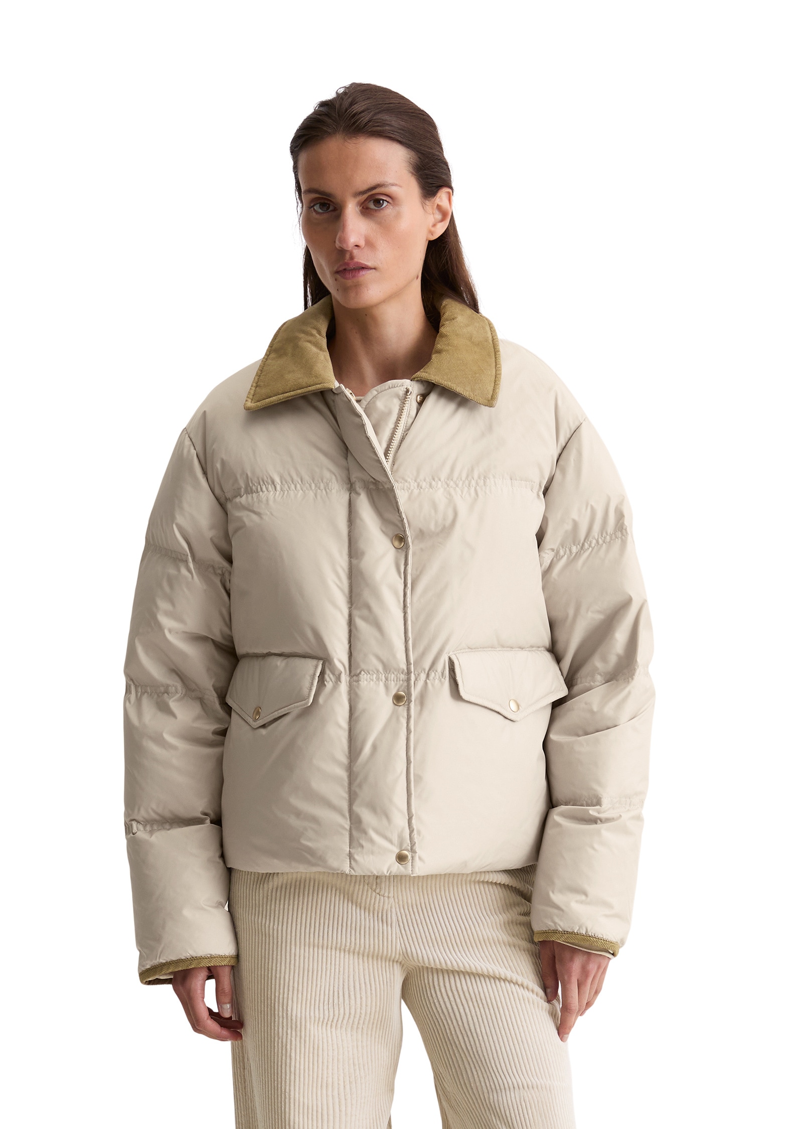 Marc OPolo "im Barnjacket-Stil aus recyceltem Polyester"