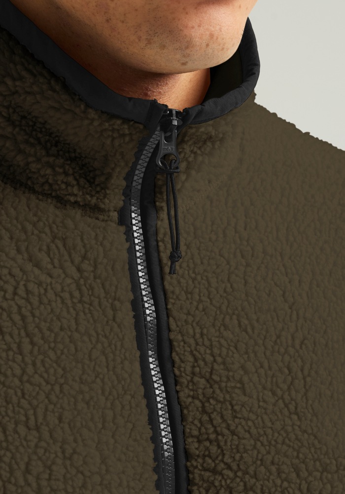 Jack Wolfskin Fleecejacke »STONE LITE JKT M« Sherpa-Fleecejacke, weich, wärmend
