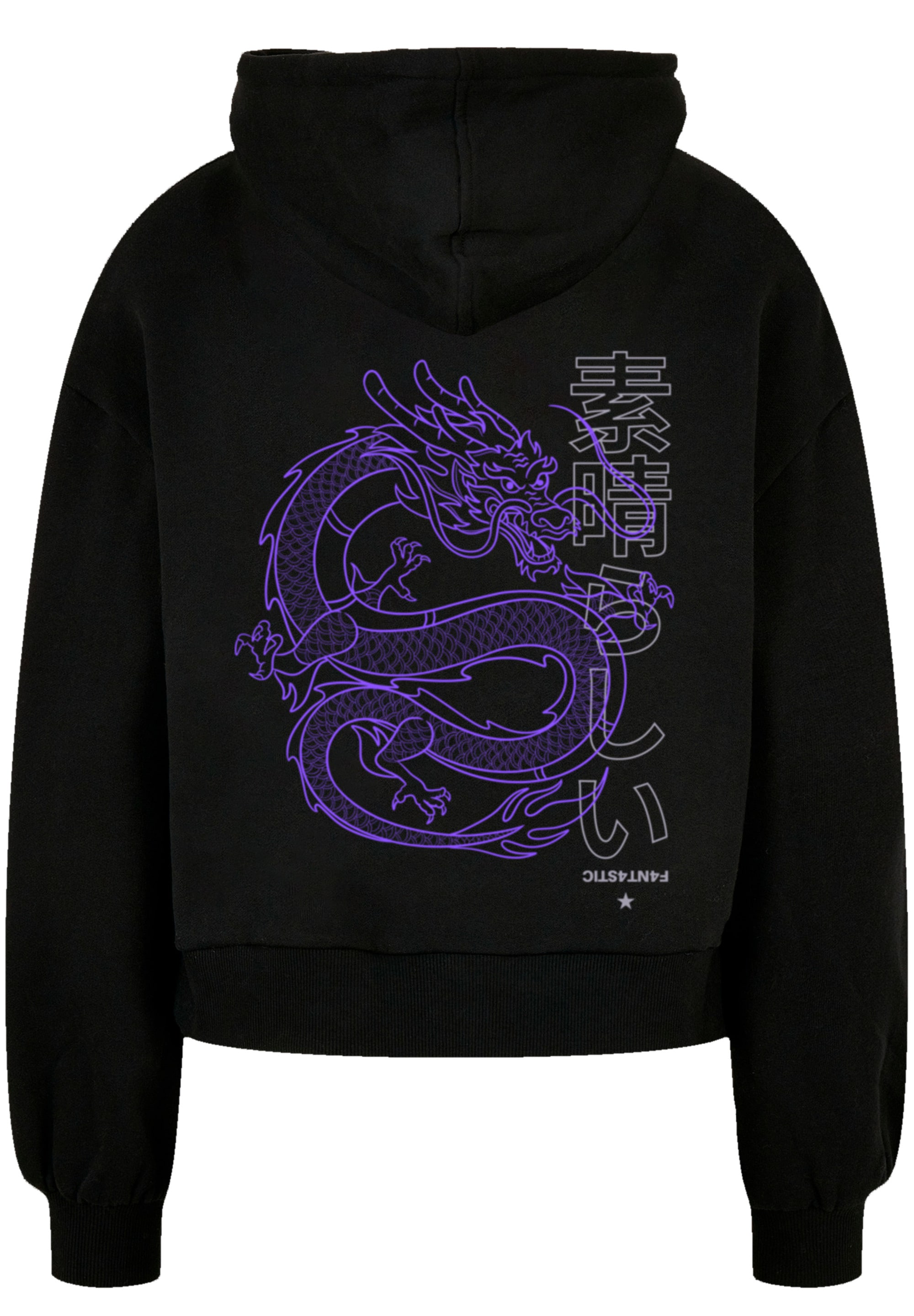 F4NT4STIC Kapuzenpullover »Drache Japan«, Print