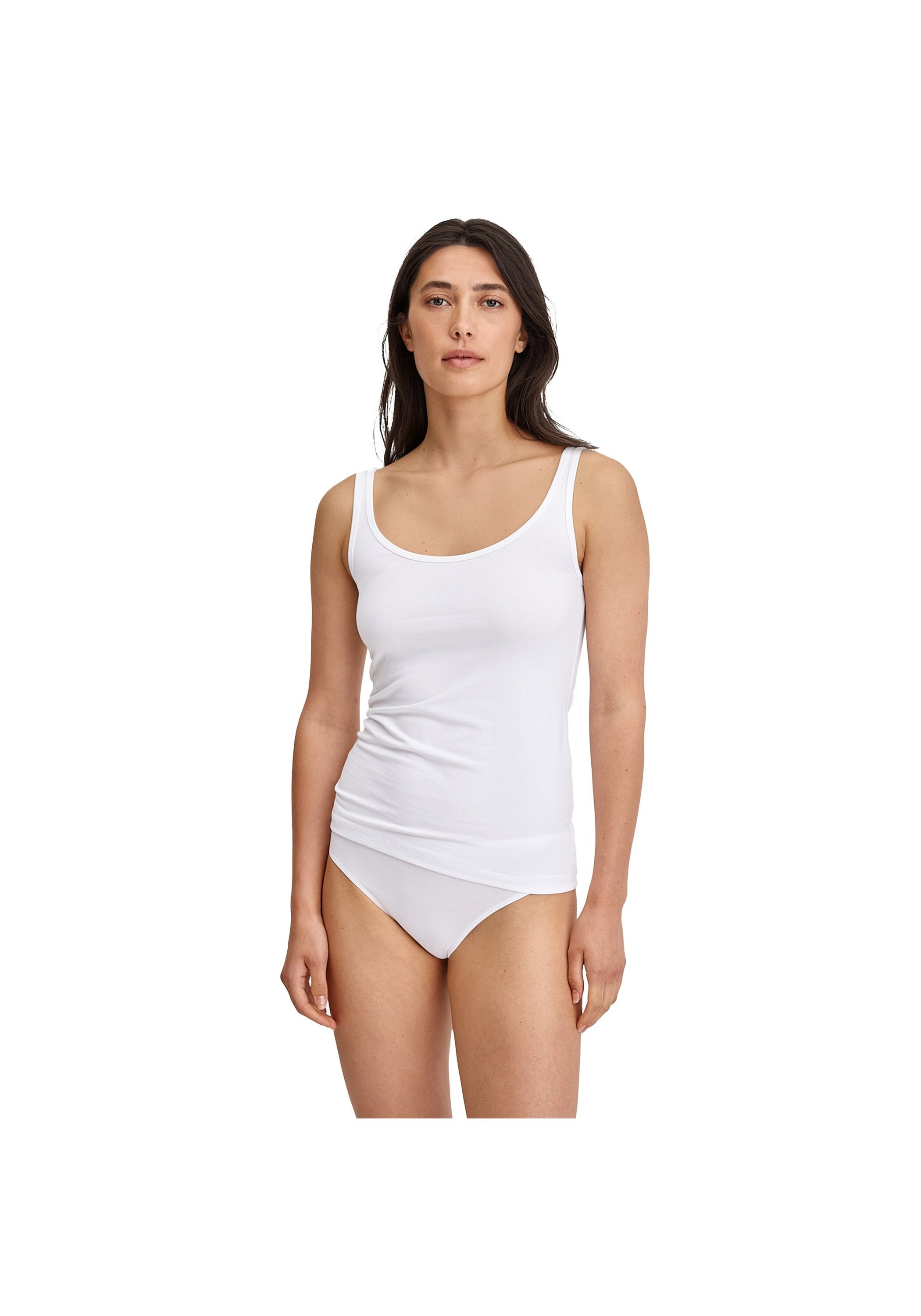 Slip CALIDA "Essential Cotton", Damen, Gr. XS (36/38), weiß, Single Jersey, Obermaterial: 95% Baumwolle, 5% Elasthan, körpernah, Unterhosen Slip, atmungsaktiv, weich, Baumwoll-Mix, elastisch, Regluar-Cut 6