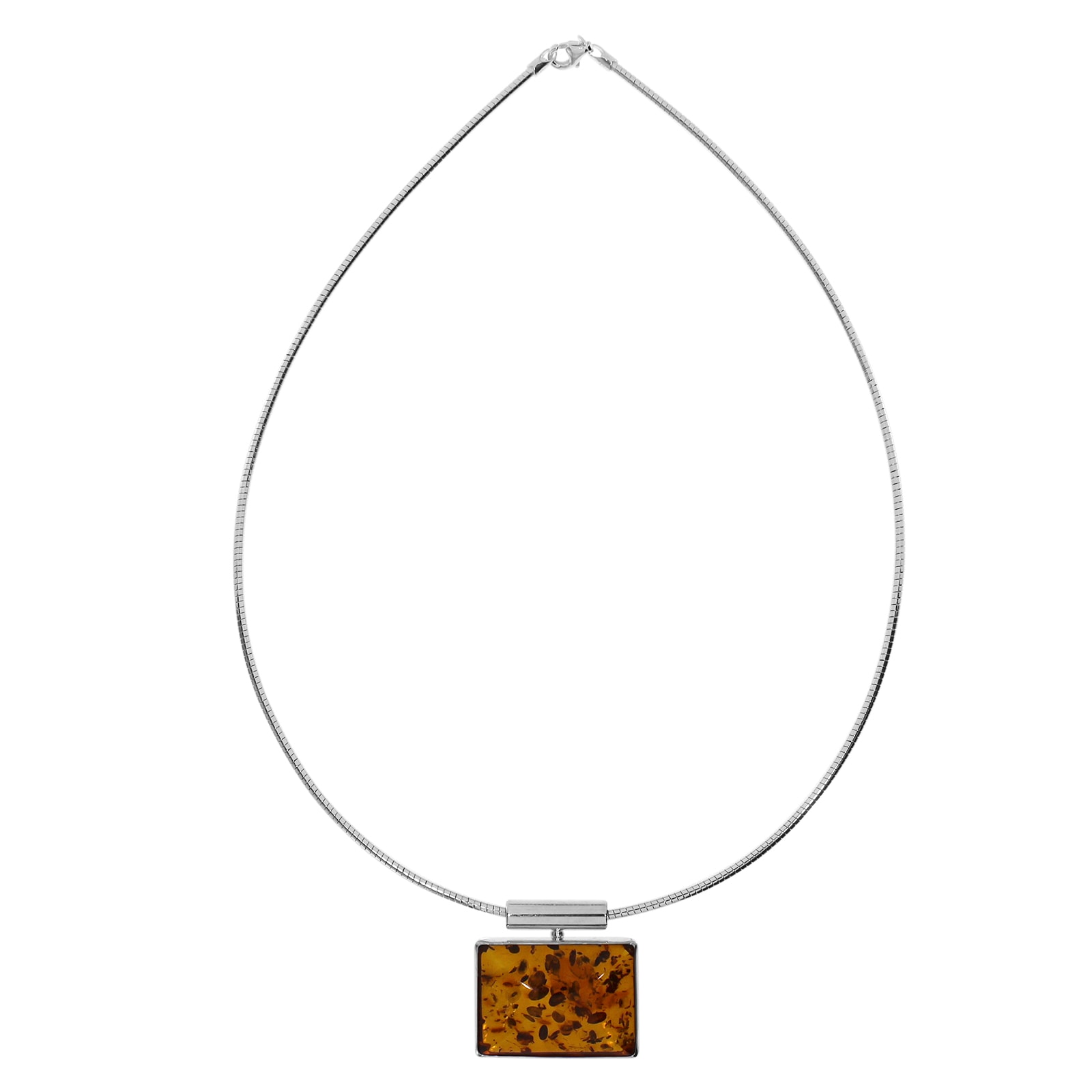 OSTSEE-SCHMUCK Kette mit Anhänger »- Gleiter-Classic 28 x 20 mm - Silber 925/000 - Bernstein«