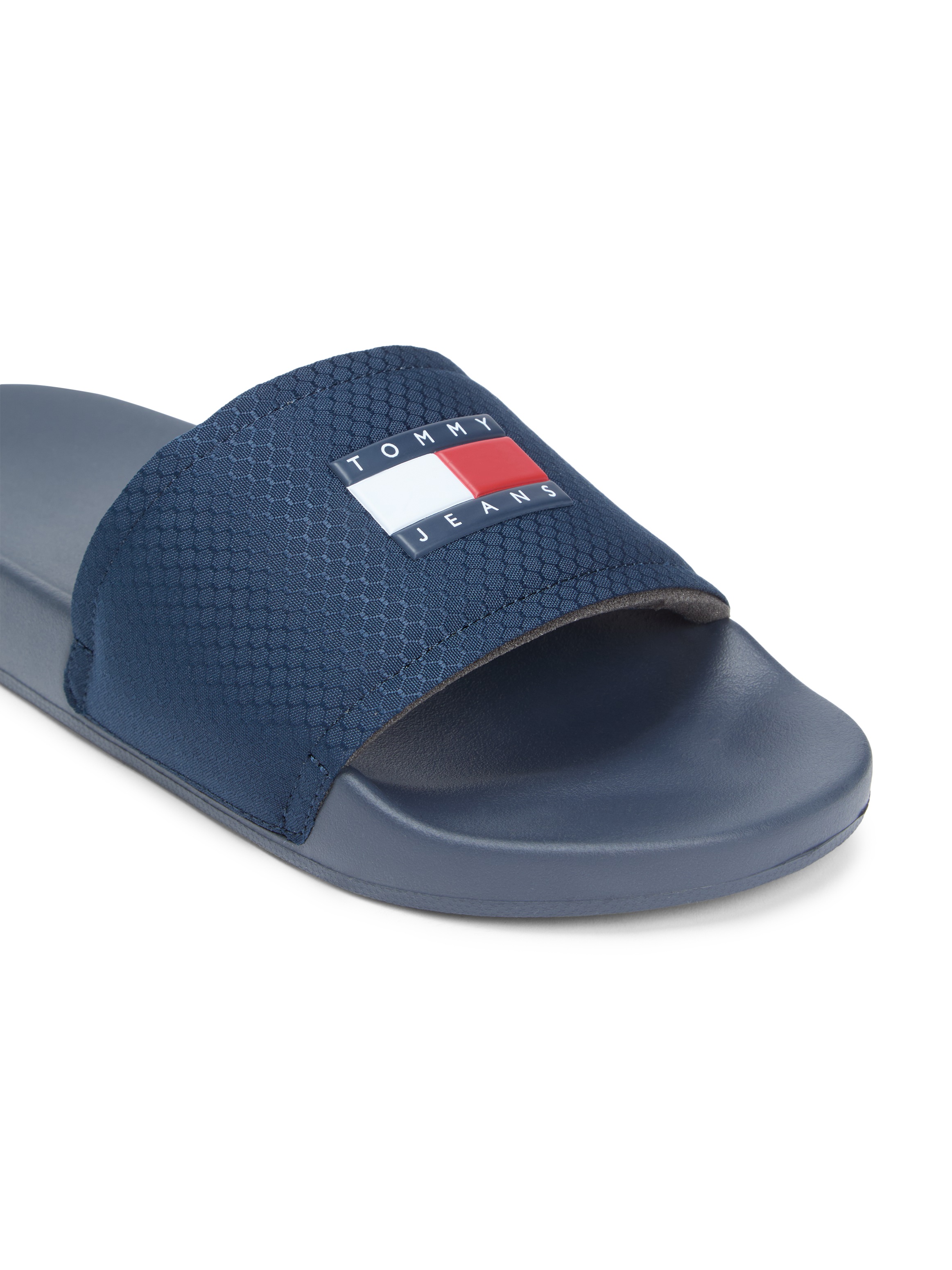 Tommy Jeans Pantolette "TJM POOL SLIDE", Sommerschuh, Badeschuh, Hausschuh günstig online kaufen
