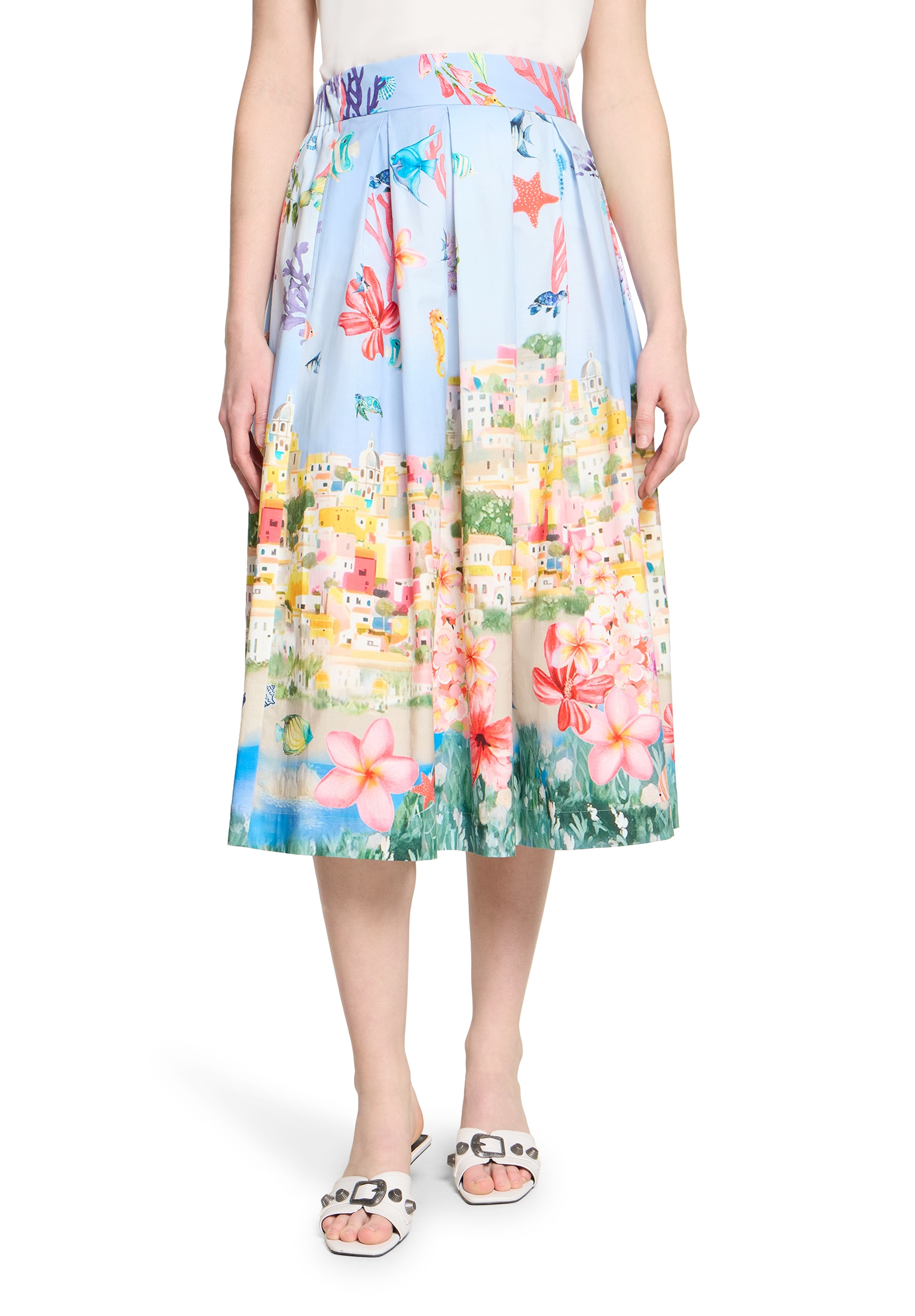 Vera Mont Maxirock "Damen mit Gummizug" günstig online kaufen