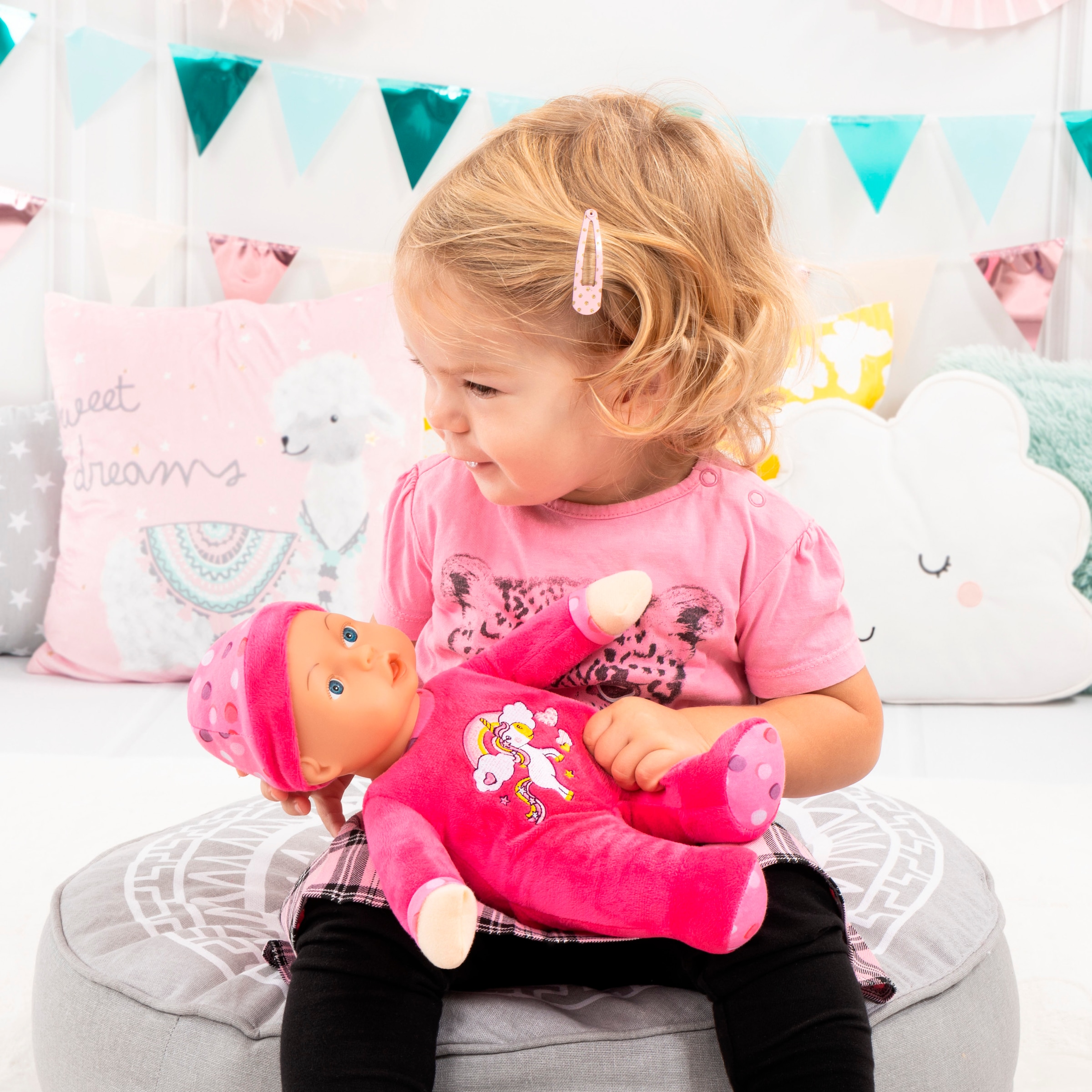 Bayer Babypuppe »My First Baby, 30 cm pink«