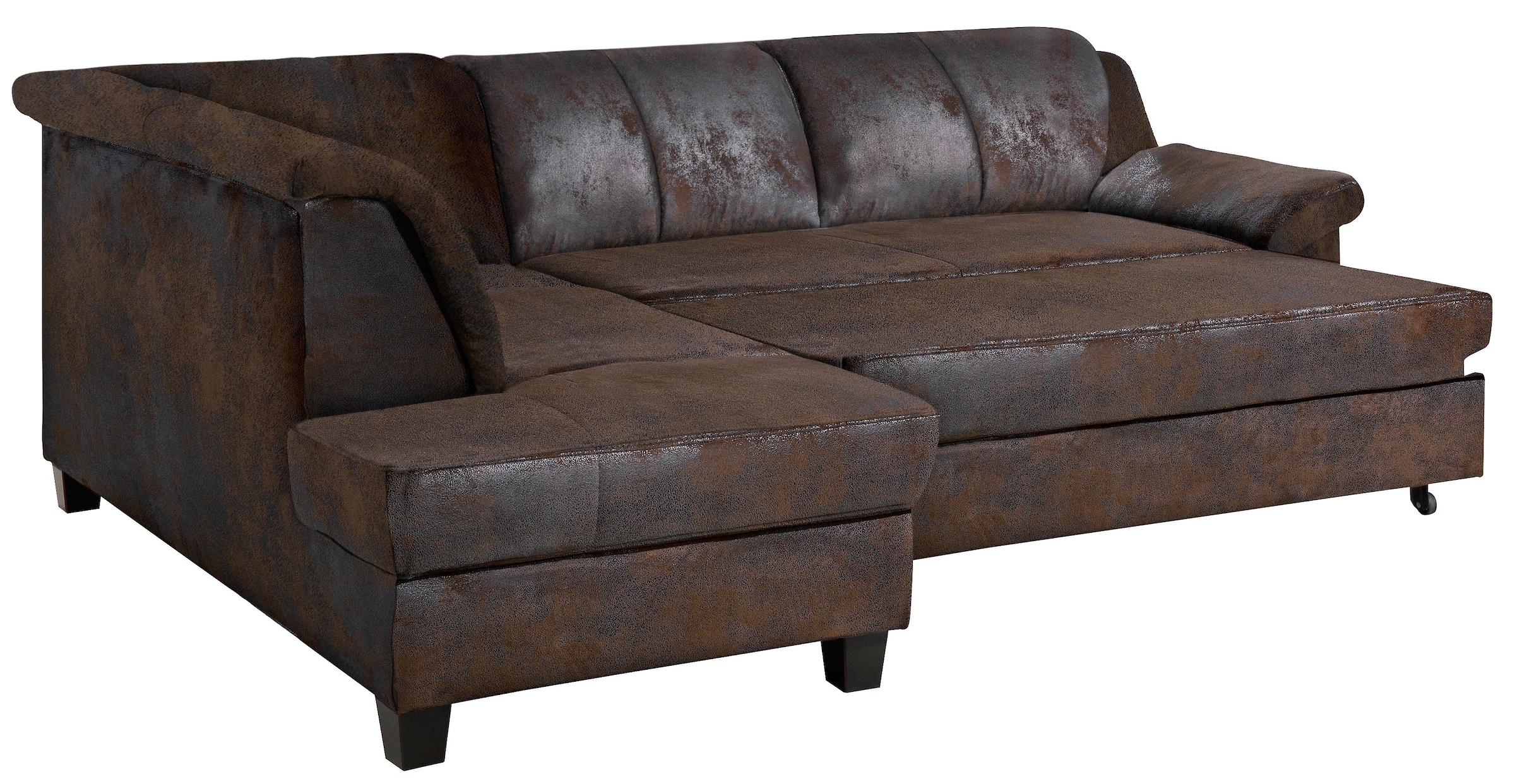Home affaire Ecksofa "Yesterday L-Form", wahlweise mit Bettfunktion, auch i günstig online kaufen