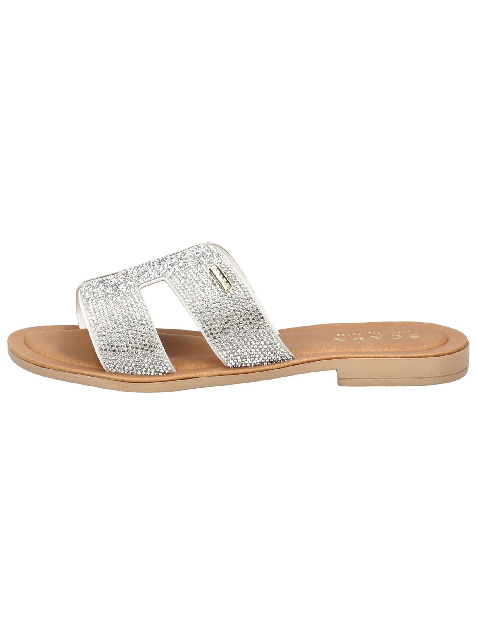 Scapa Pantolette "scapa Pantoletten Lederimitat/Textil" günstig online kaufen