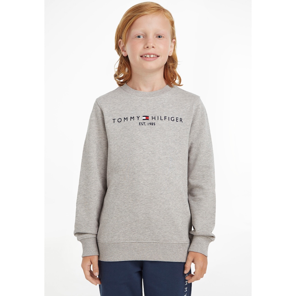 Tommy Hilfiger Sweatshirt »ESSENTIAL SWEATSHIRT«, Kinder Kids Junior MiniMe,für Jungen und Mädchen