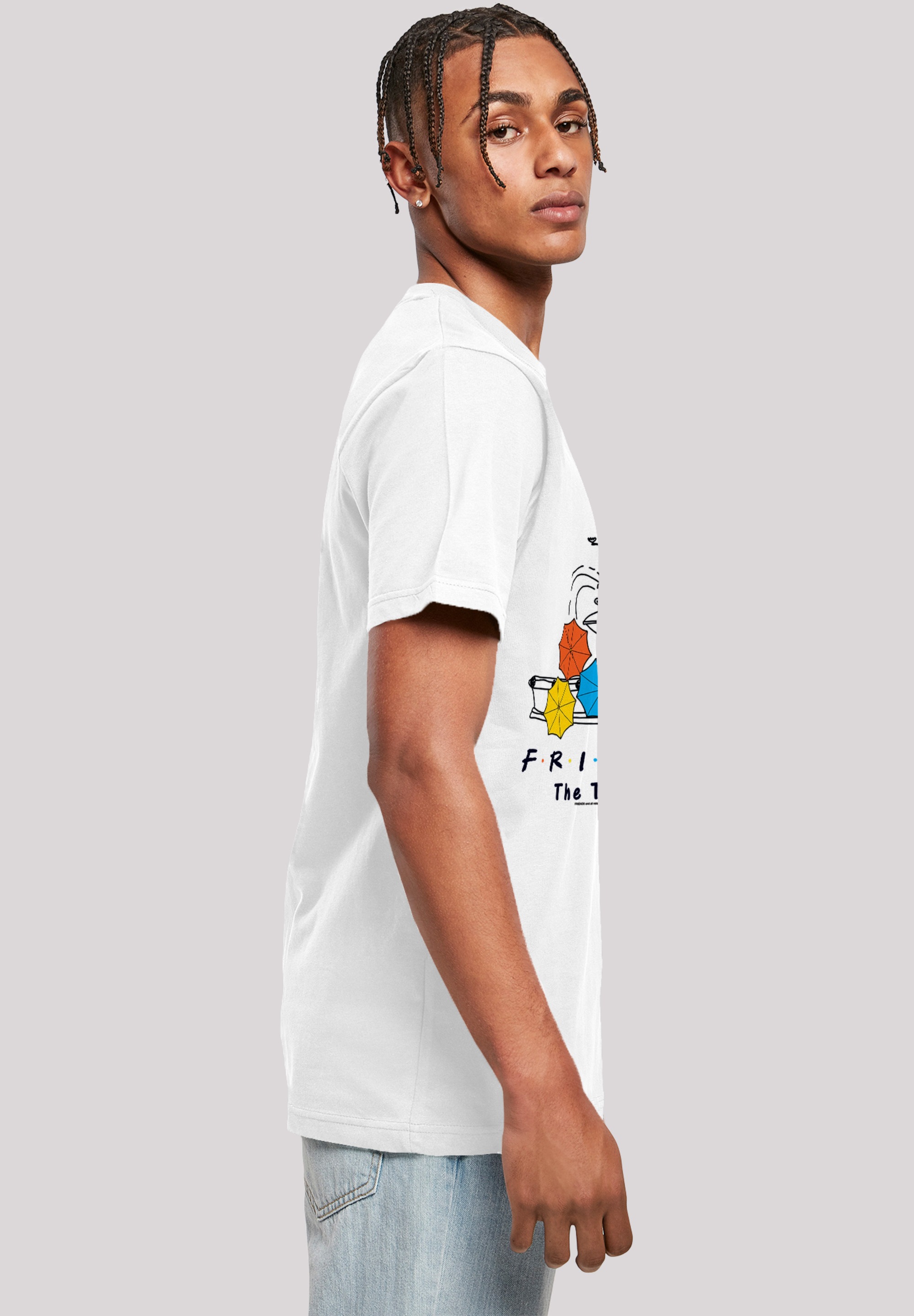F4NT4STIC T-Shirt »Friends TV Serie Umbrella«, Herren,Premium Merch,Regular-Fit,Basic,Bedruckt
