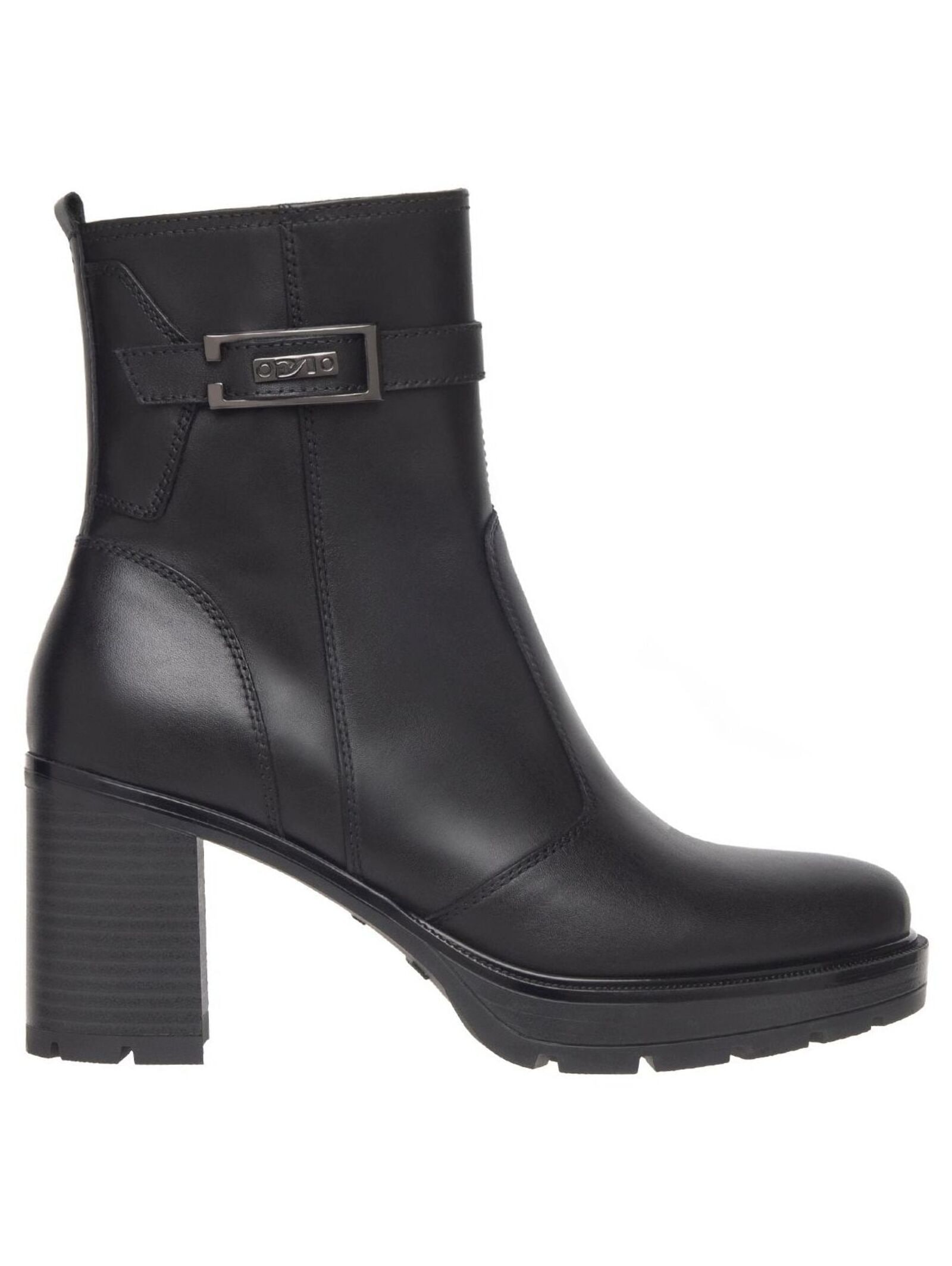 Nero Giardini High-Heel-Stiefelette »Nero Giardini Stiefelette Leder«