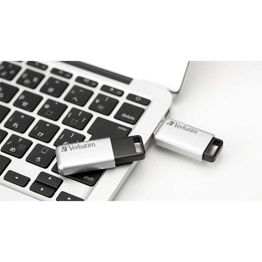 Verbatim USB-Stick »Secure Pro 32GB«, (USB 3.2 Lesegeschwindigkeit 35 MB/s)