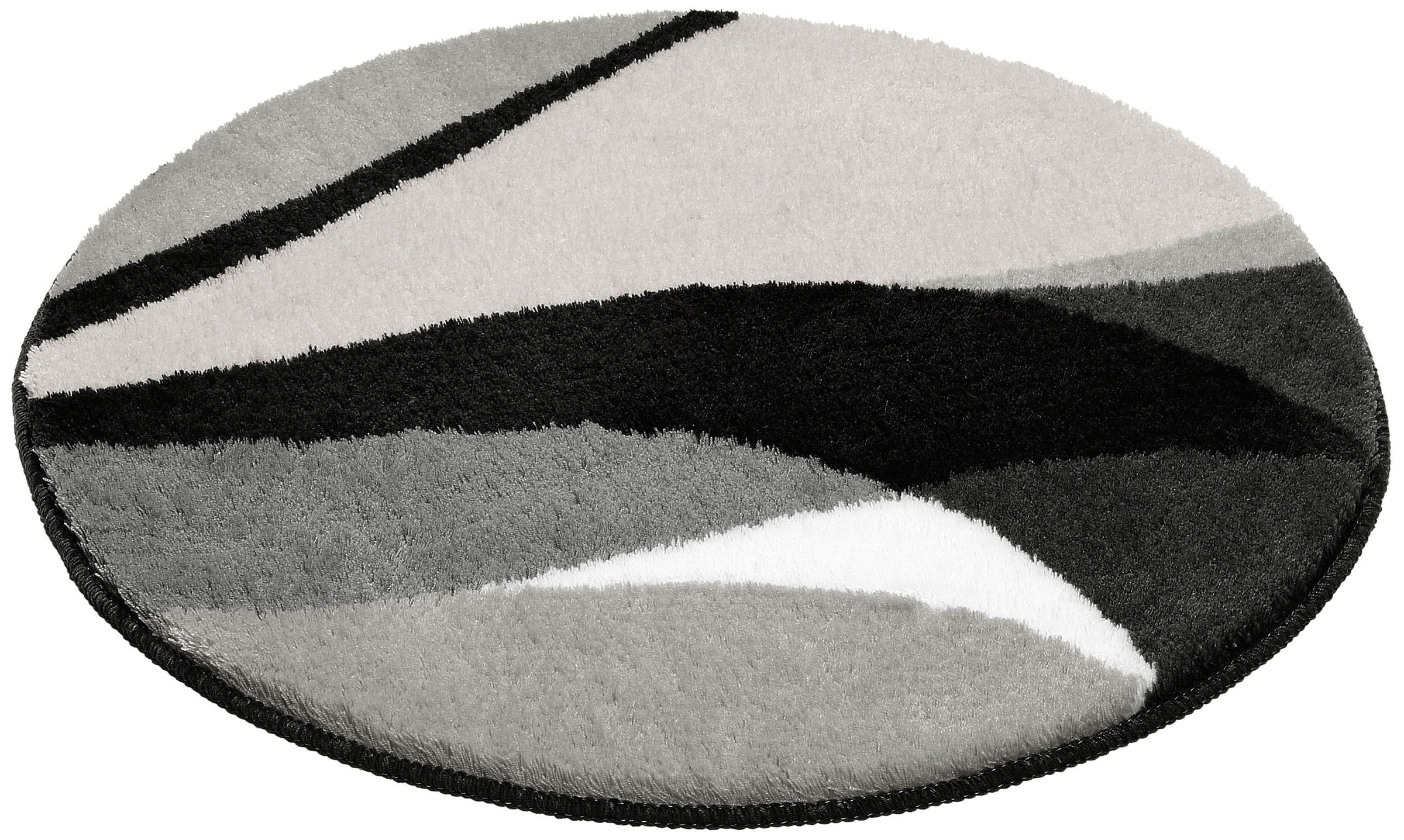 my home Badematte "Magnus, Badvorleger, Badezimmer Teppich" mehrfarbig, Bad günstig online kaufen