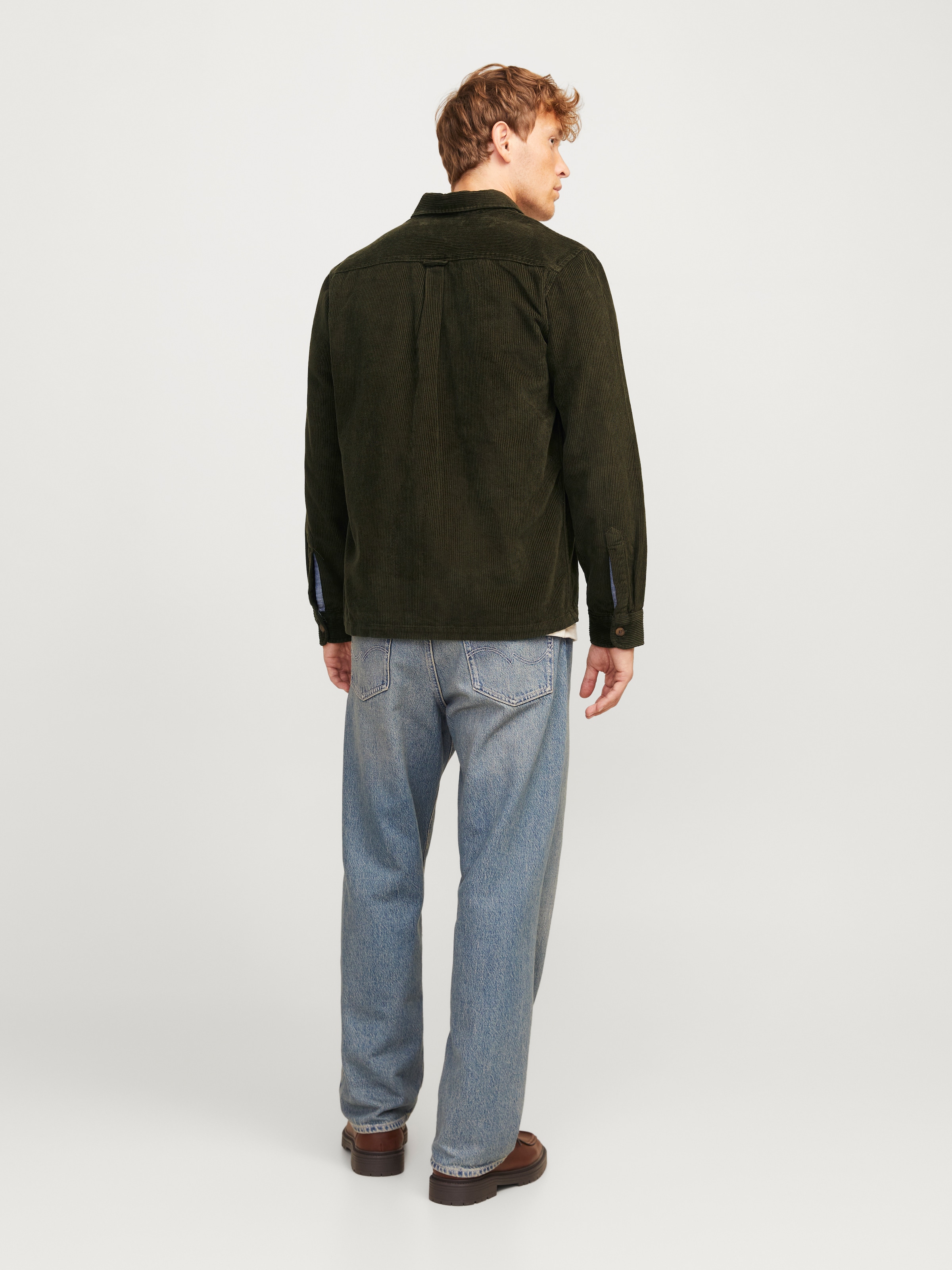 Jack & Jones Langarmhemd »JJEEDDIE CORDUROY OVERSHIRT LS SN«