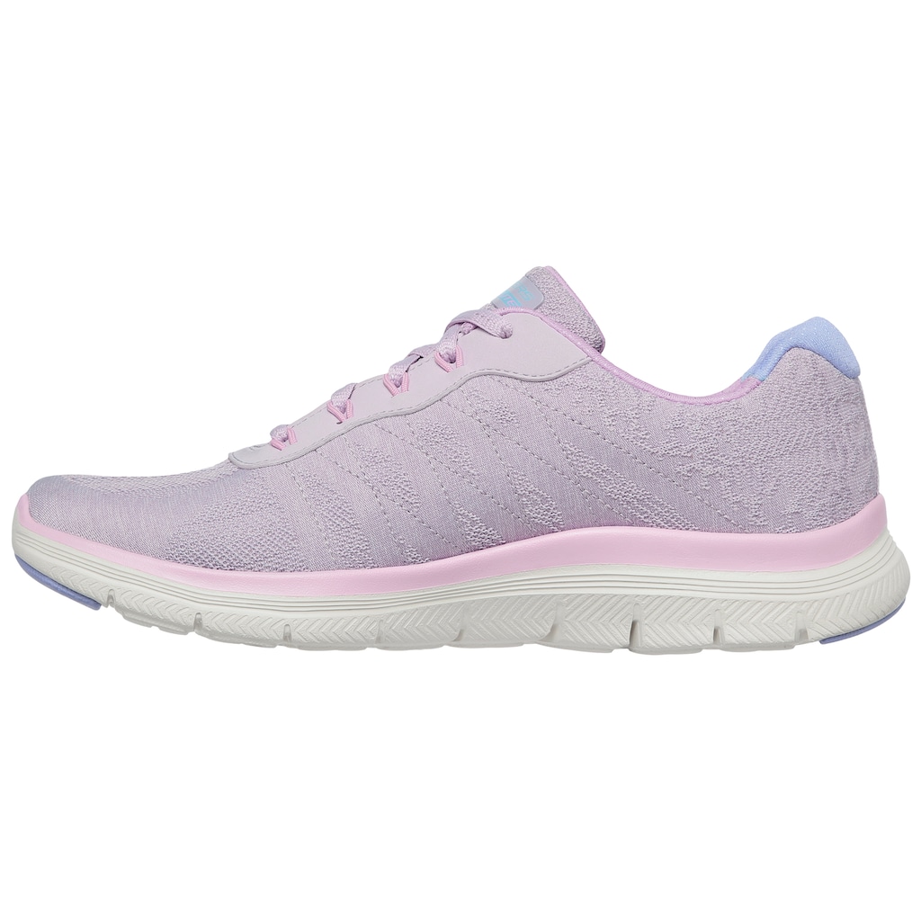 Skechers Sneaker »FLEX APEEAL 4.0 FRESH MOVE«, mit Air Cooled Memory Foam, Freizeitschuh, Halbschuh, Schnürschuh