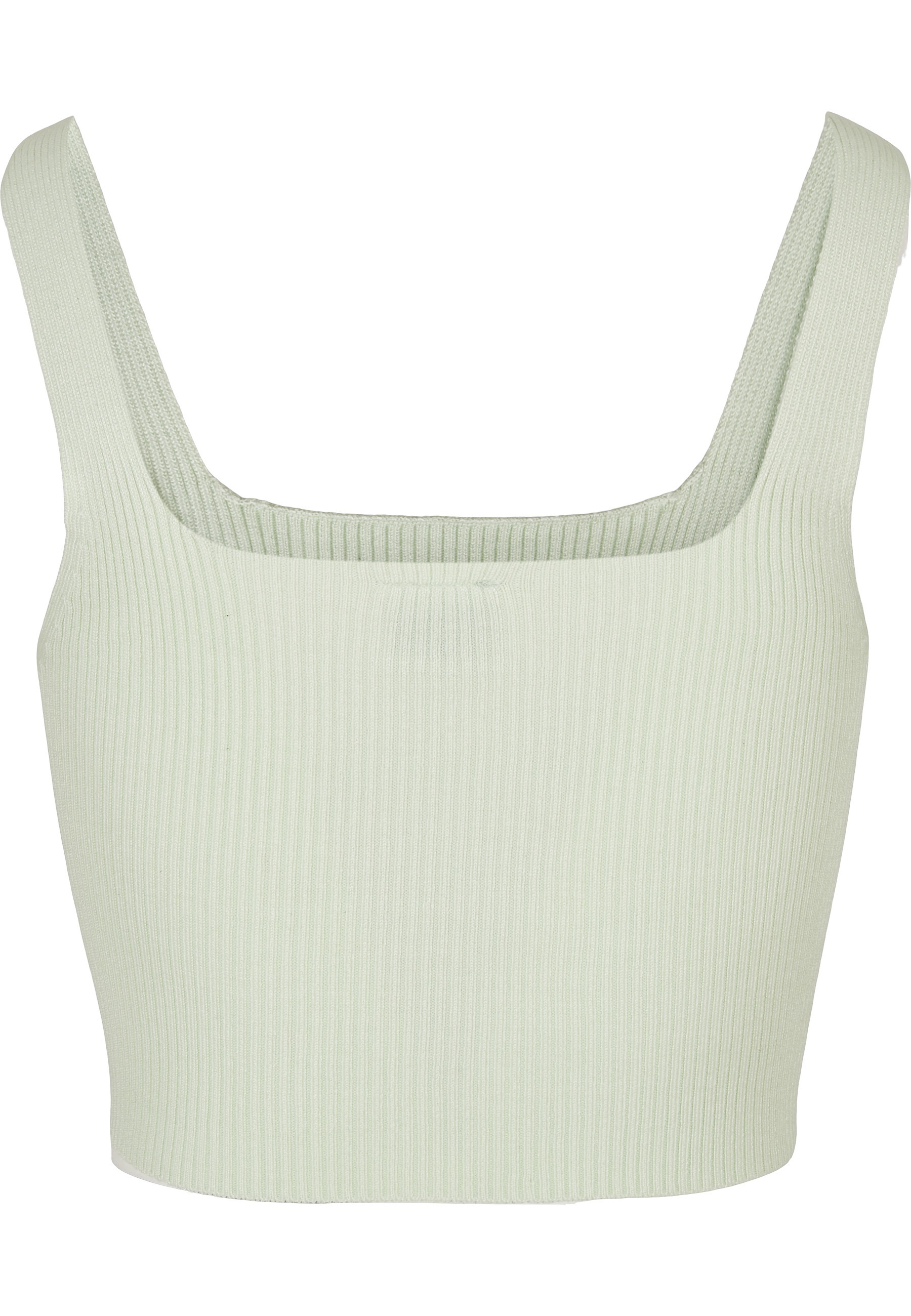 URBAN CLASSICS Tanktop "Urban Classics Damen Ladies Cropped Knit Top" 1 Stk günstig online kaufen