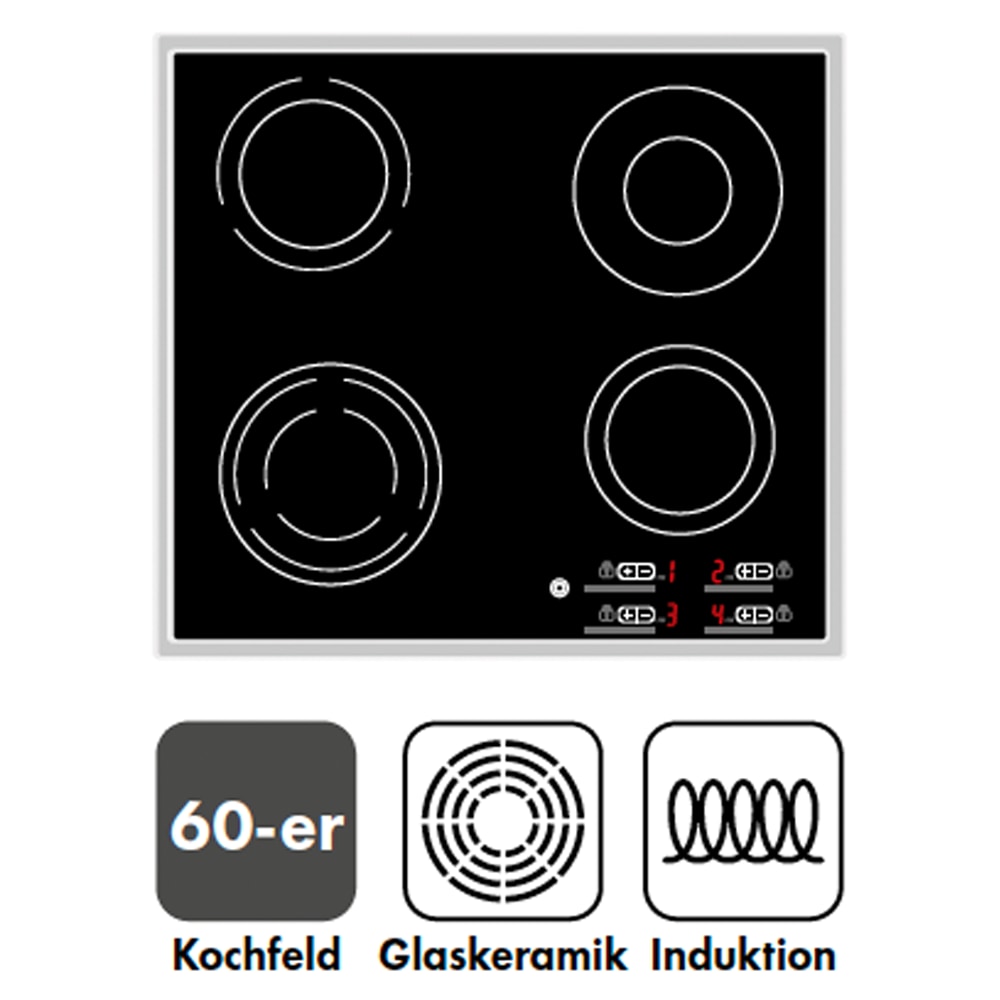 KESPER® Schneide- und Abdeckplatte »Multi-Glasschneideplatte, Ristorante, 56x50 cm« vielseitig einsetzbar
