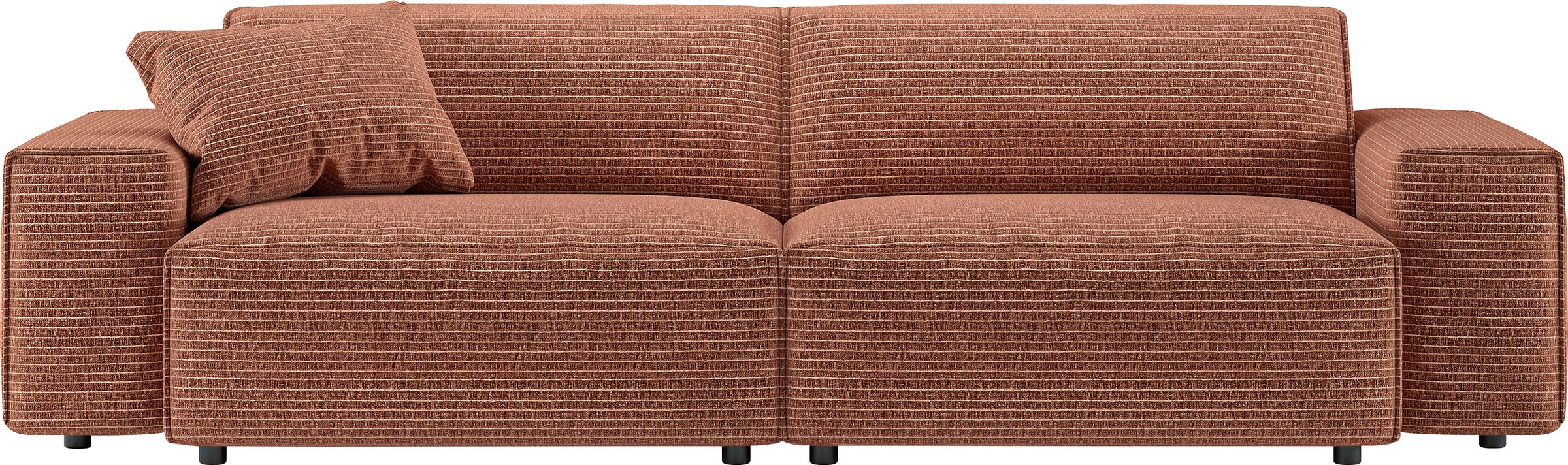 andas Big-Sofa »Glimminge  auch in Breitcord, Feincord + Easy care-Bezug,«, besondere Kedernähte Zierkissen