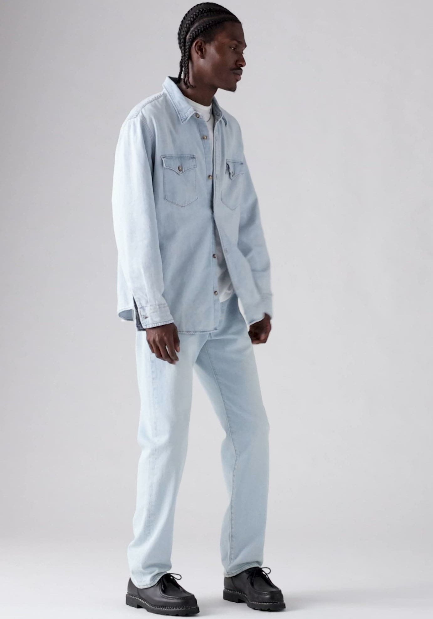 Levis Jeanshemd "RELAXED FIT WESTERN", im Western-Stil günstig online kaufen