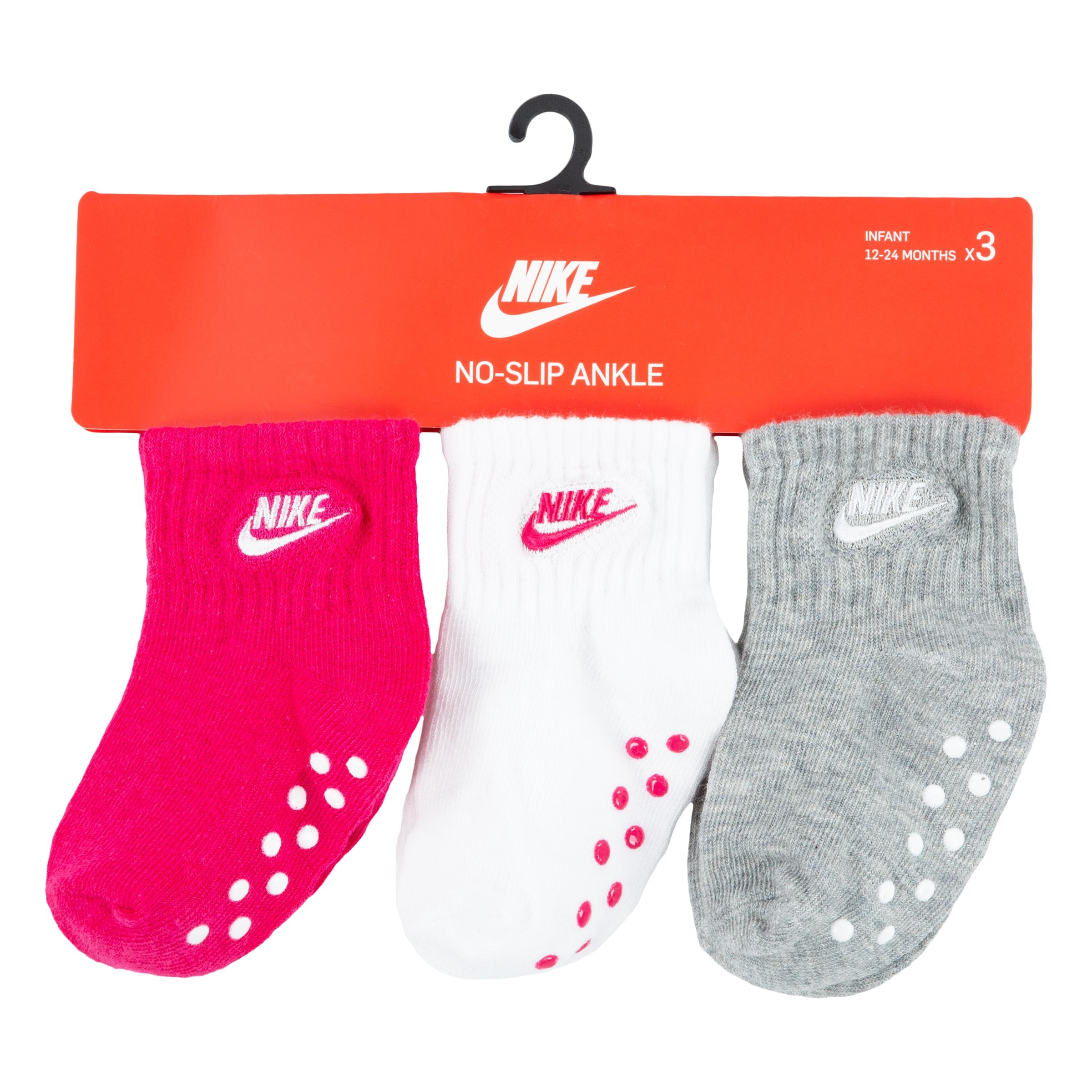 Nike Sportswear ABS-Socken »NHN CORE FUTURA GRIPPER«, (Packung, 3 Paar), für Babys Gr. 86-92