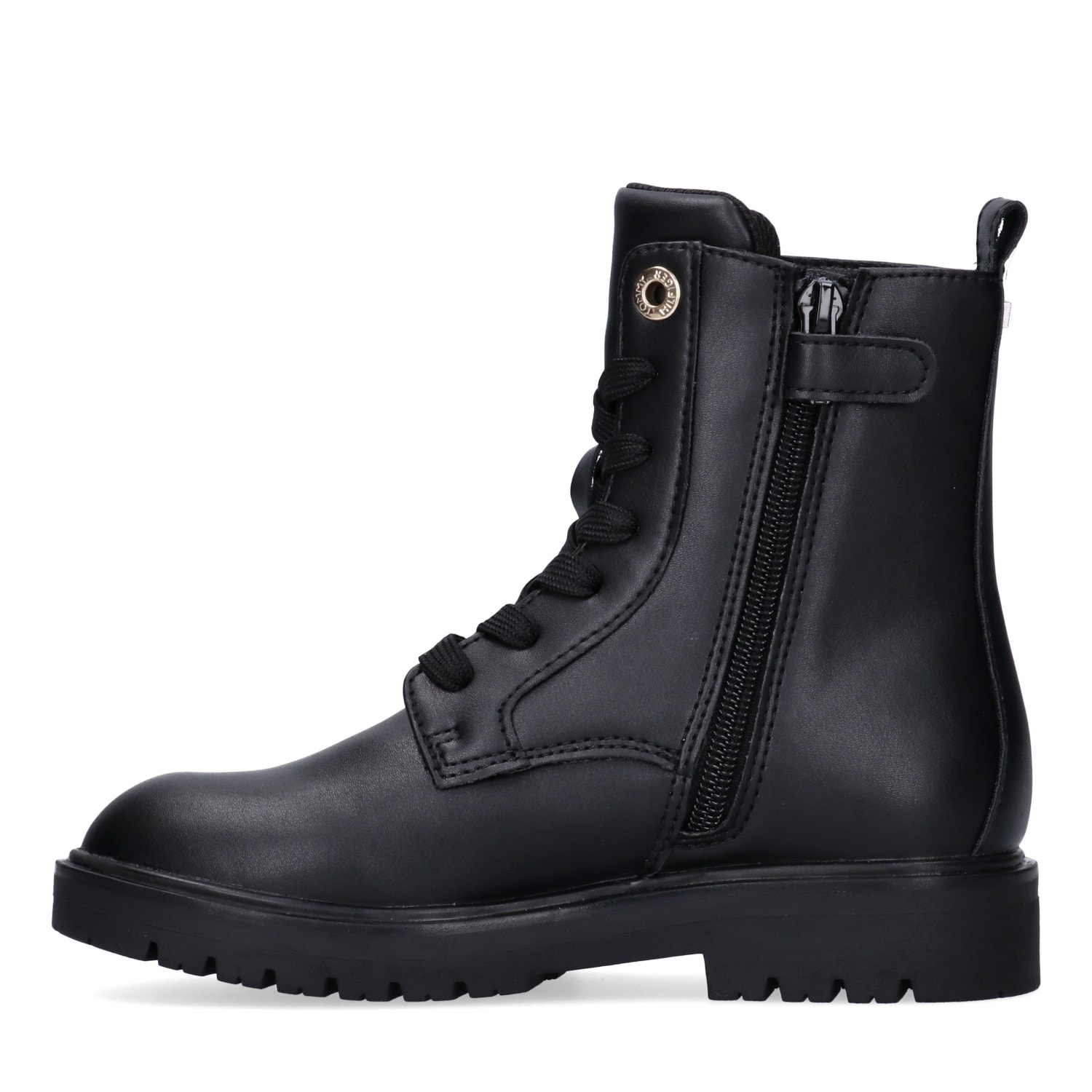 Tommy Hilfiger Schnürboots, Biker Boots, Winterboots mit Blockabsatz