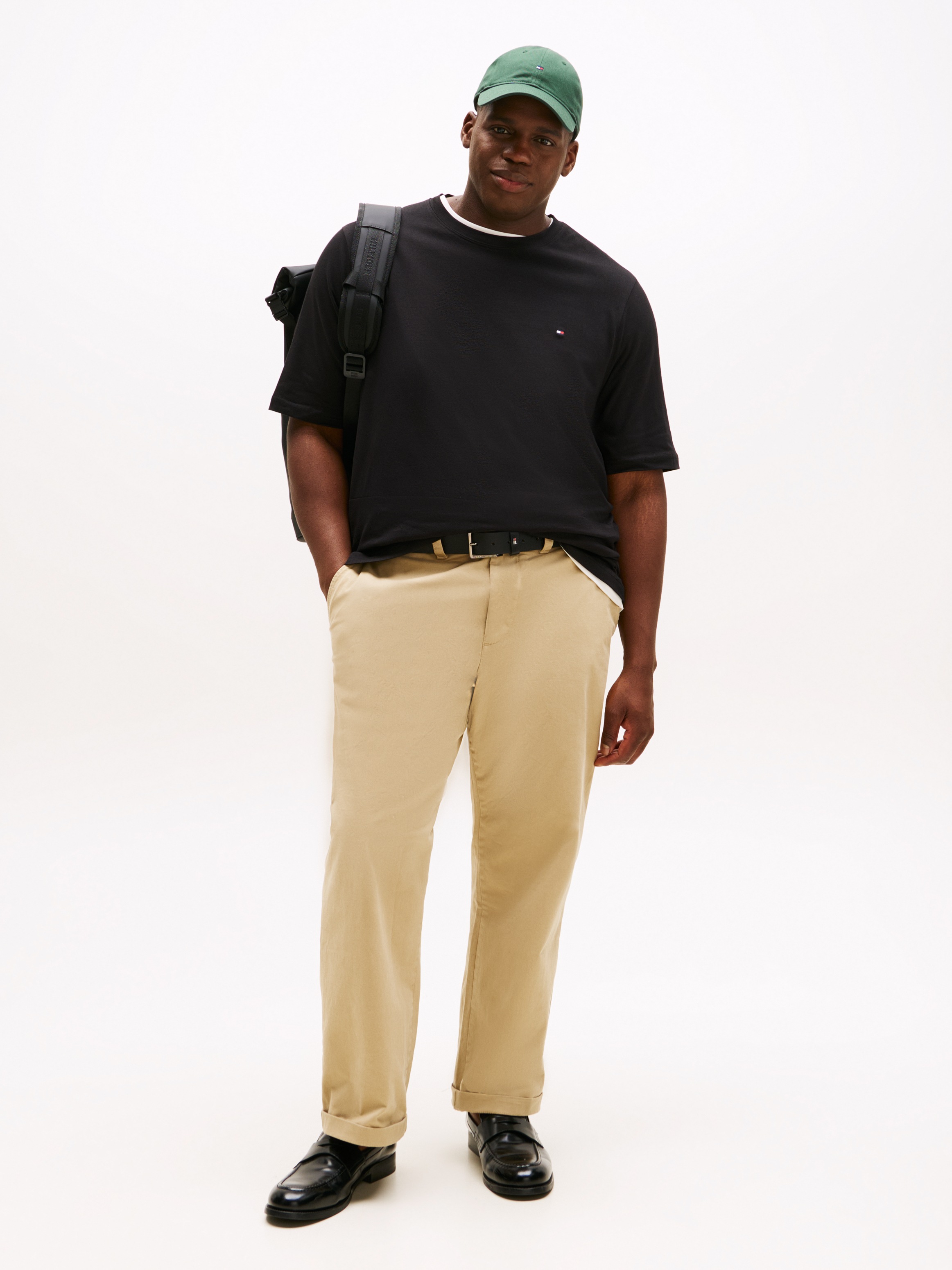 Thumbnail - Tommy Hilfiger Big & Tall T-Shirt "BT-CORE STRETCH SLIM CN TEE-B"