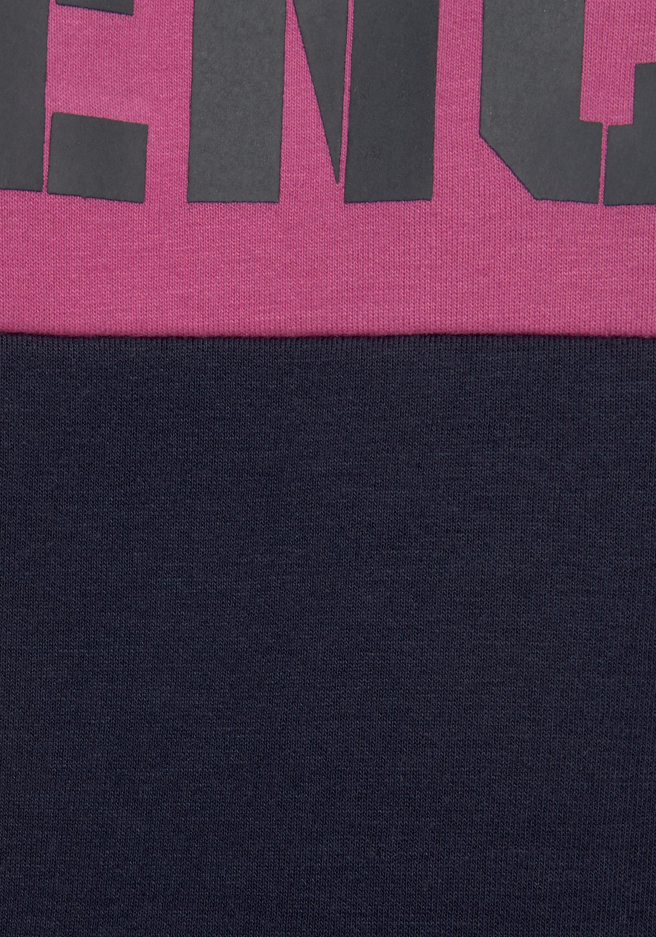 Bench. Sweatshirt, im Color-Blocking mit bestellen BAUR Logoprint | Design