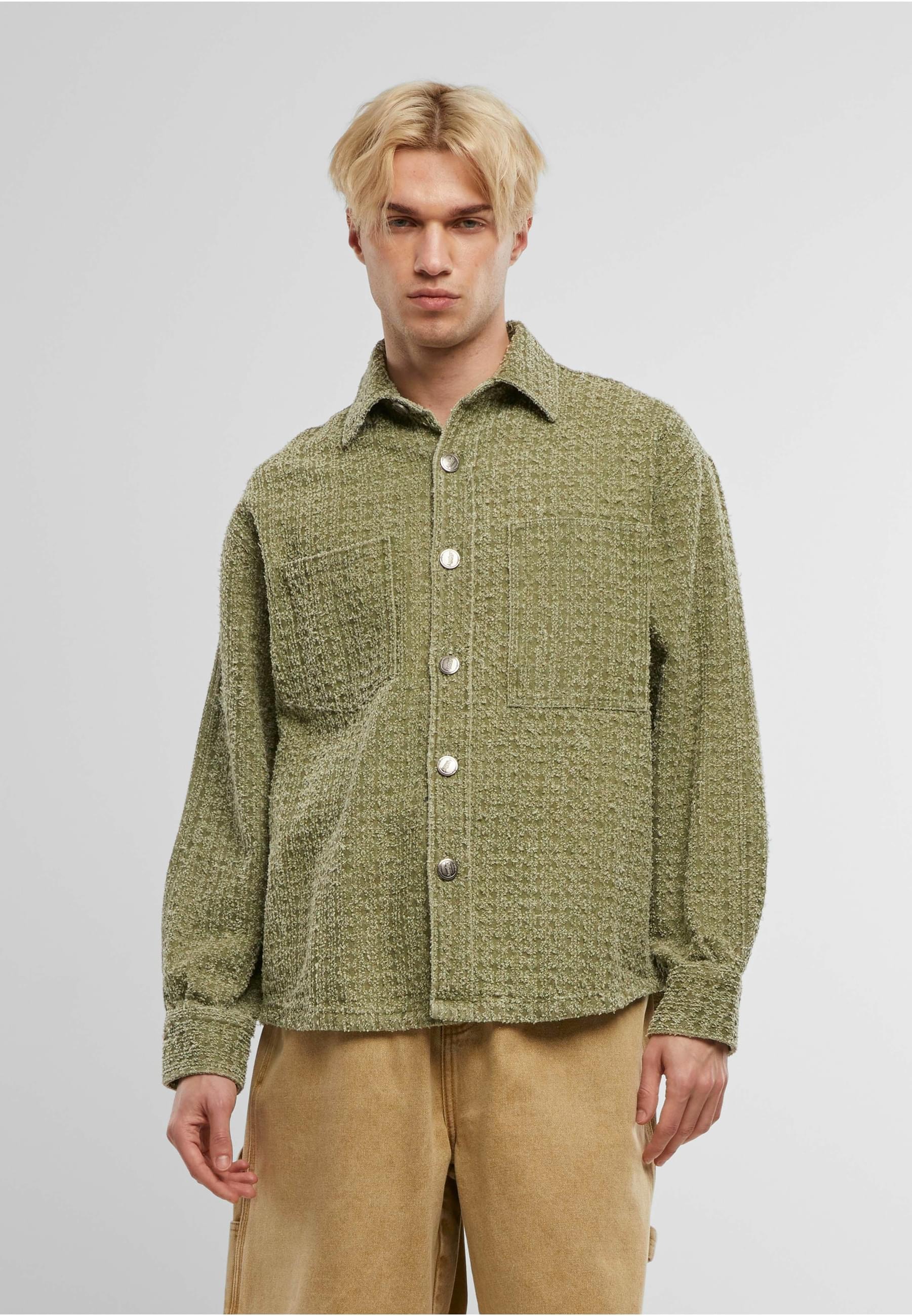 Another Cotton Lab Langarmhemd »Another Cotton Lab Distressed Overshirt«
