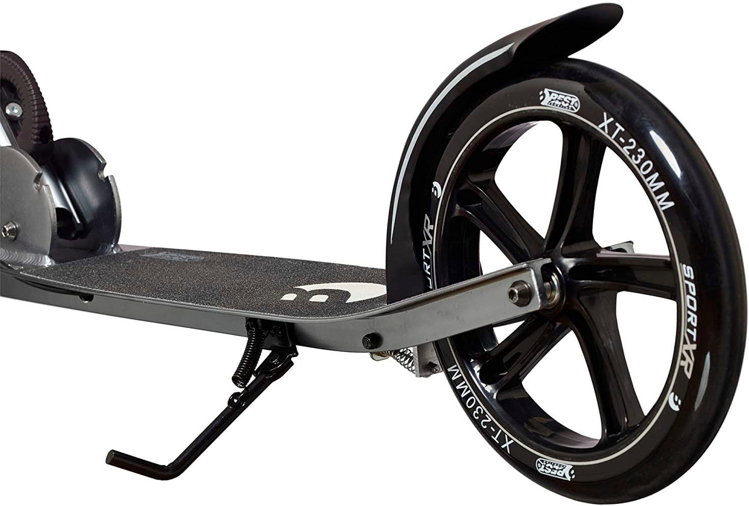 Best Sporting Cityroller »City-Scooter silber grau mit Handbremse«