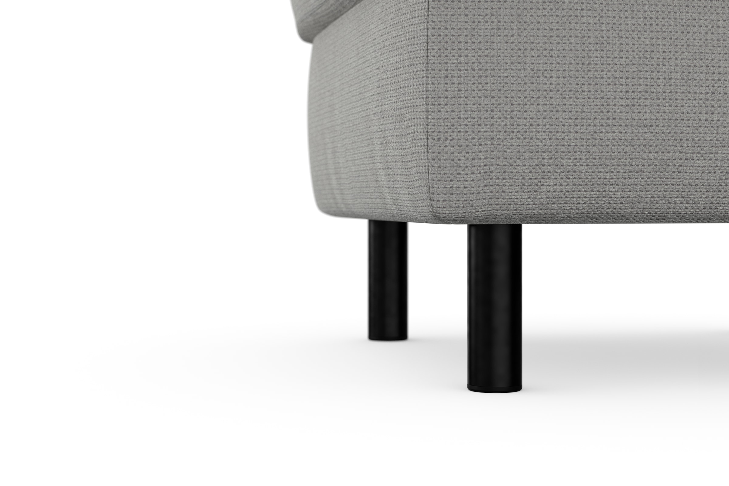 sit&more Stauraumhocker »Sinatra«, Sitzfläche ist abnehmbar, mattschwarze Metallfüße