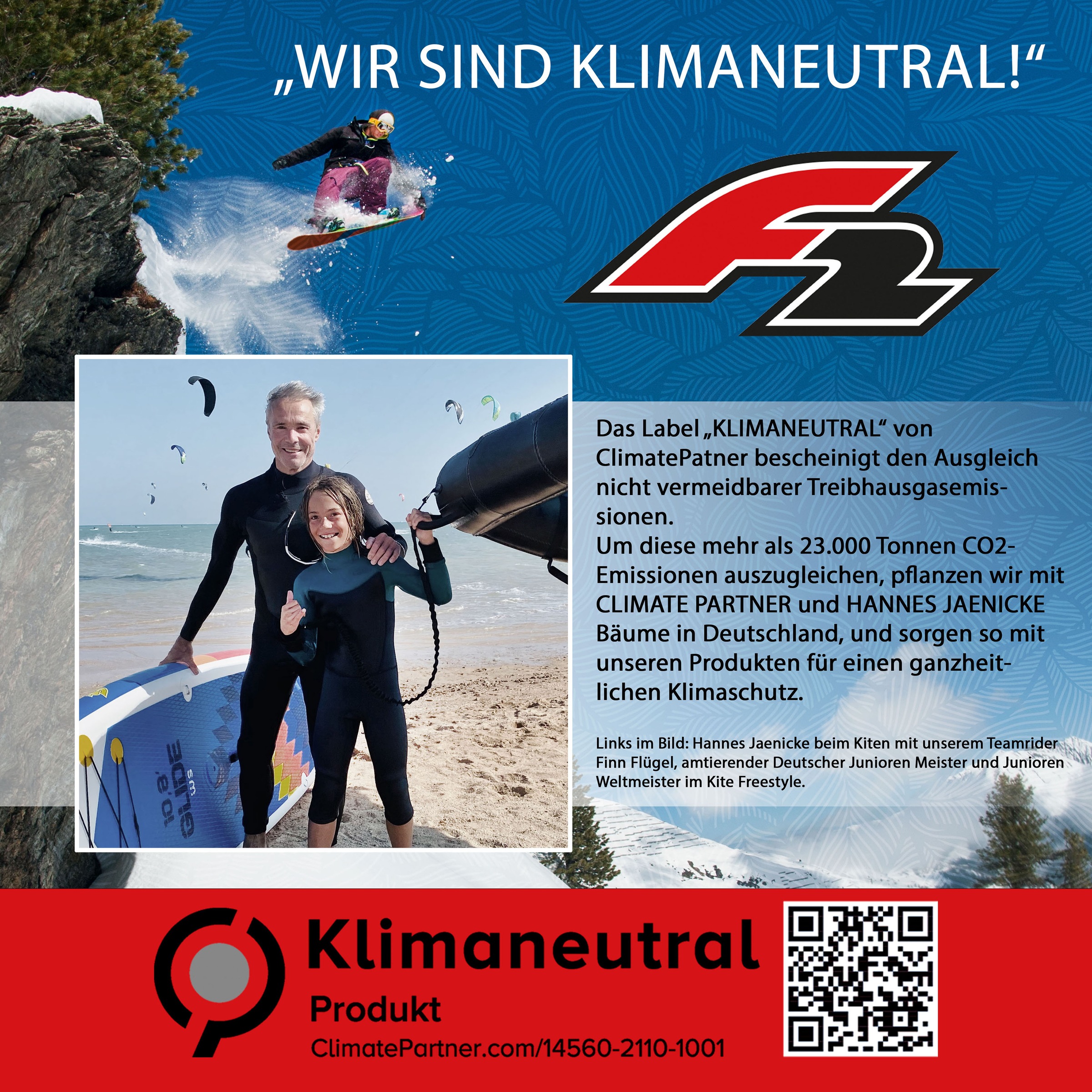 F2 Inflatable SUP-Board »F2 Surf's Up Kids«, (4 tlg.), ohne Paddel