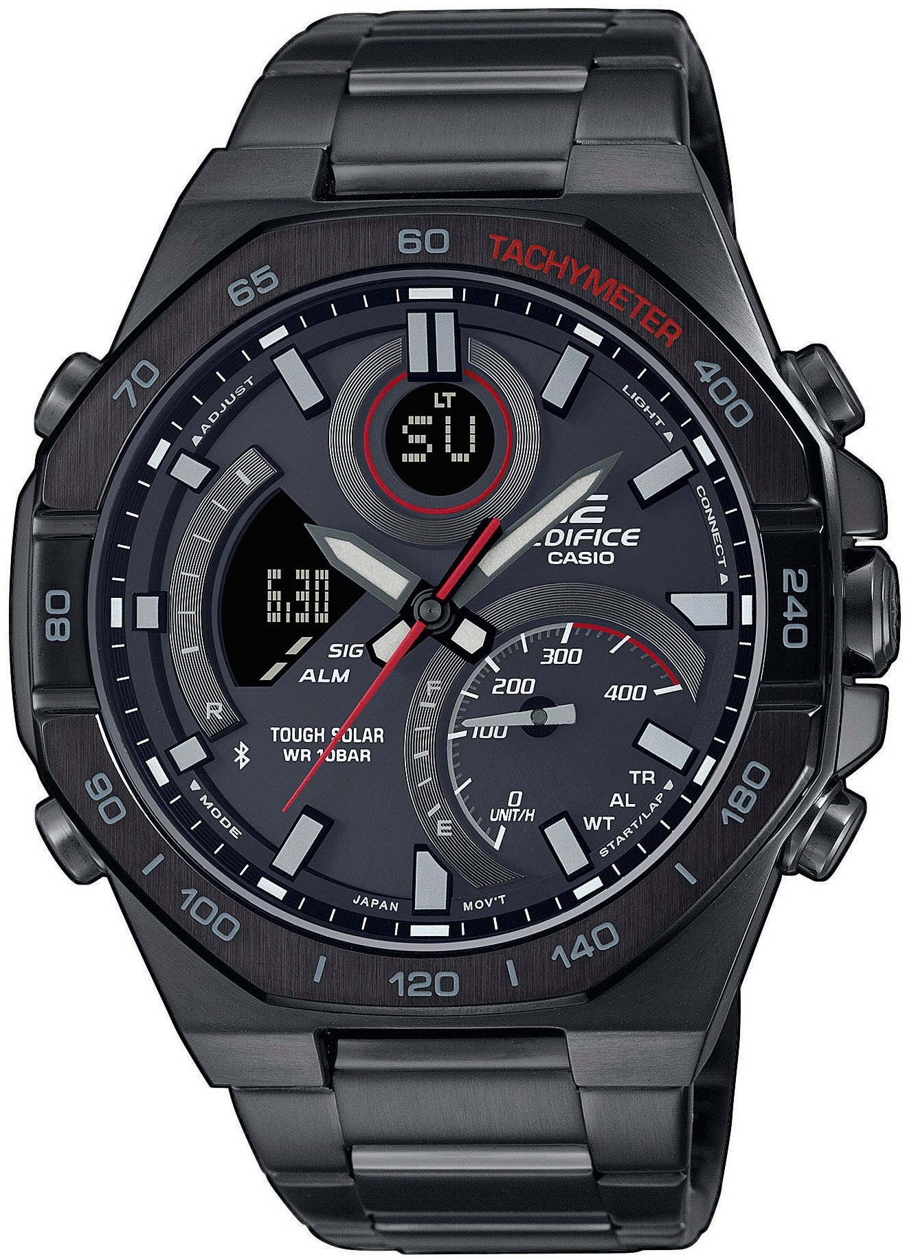 Smartwatch »ECB-950DC-1AEF«, (Solaruhr,Armbanduhr,Herrenuhr,Stoppfunktion, Phone...