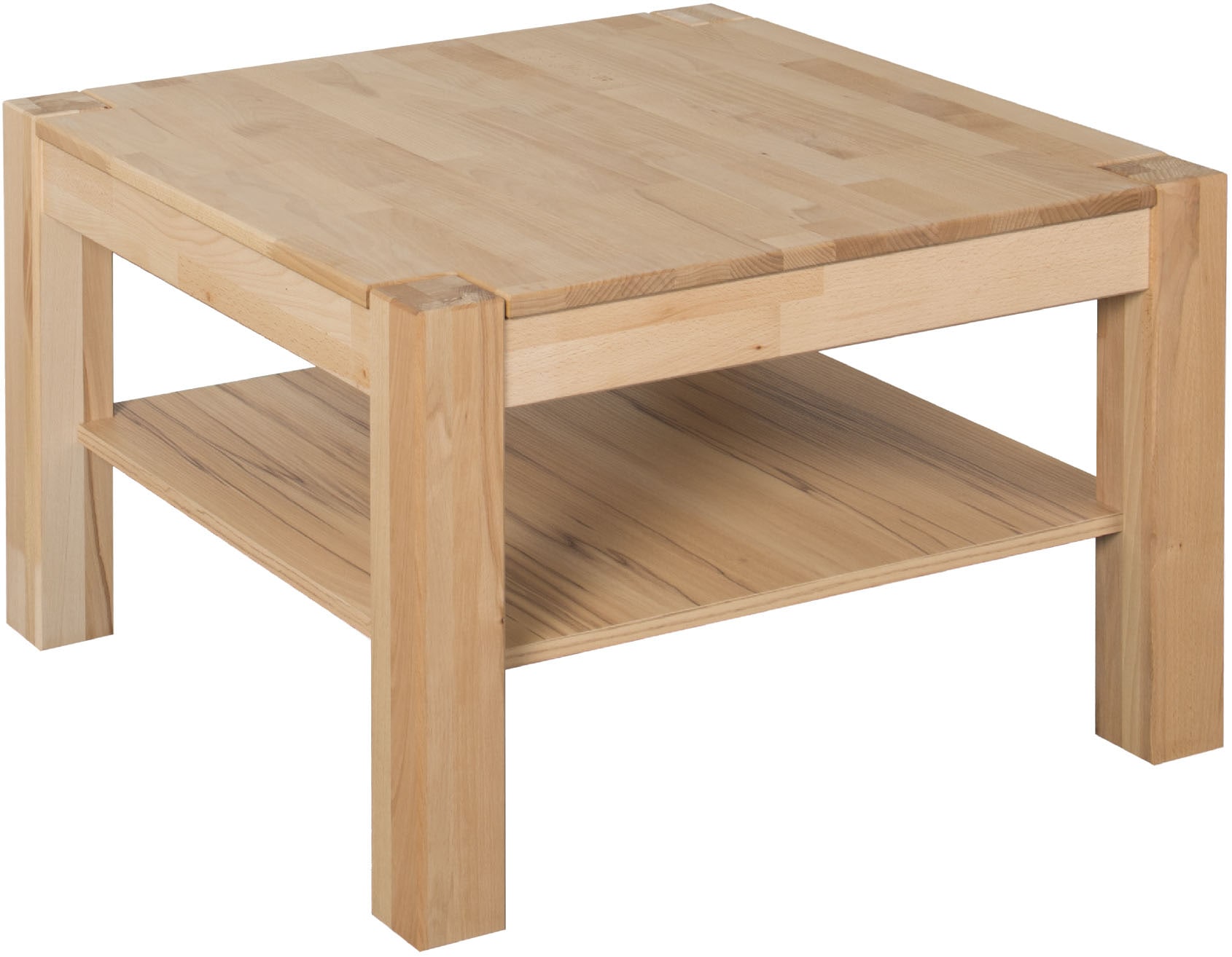 VOGL Möbelfabrik Couchtisch "Toronto" in 2 Größen, mit Ablageboden, teilmas günstig online kaufen