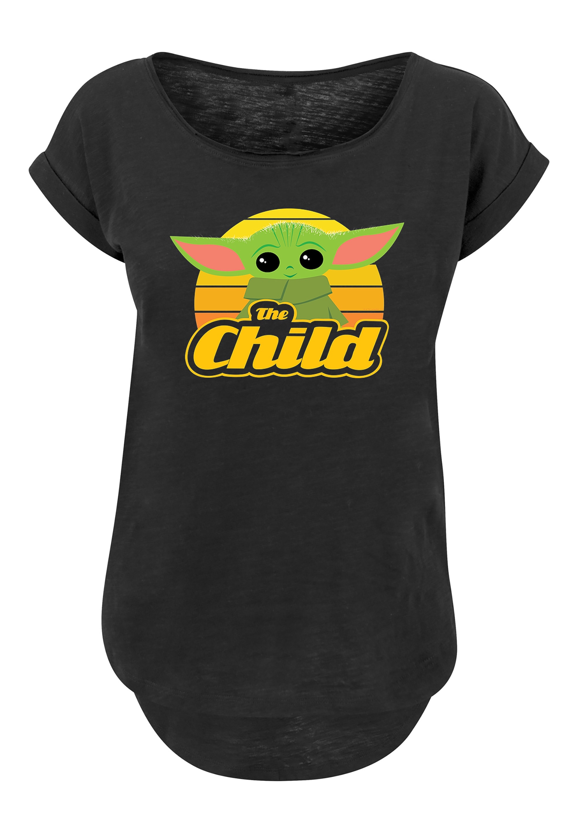 F4NT4STIC T-Shirt »Star Wars The Mandalorian Baby Yoda«, Print