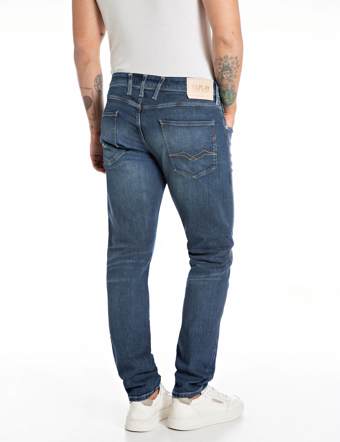Replay Slim-fit-Jeans Anbass günstig online kaufen