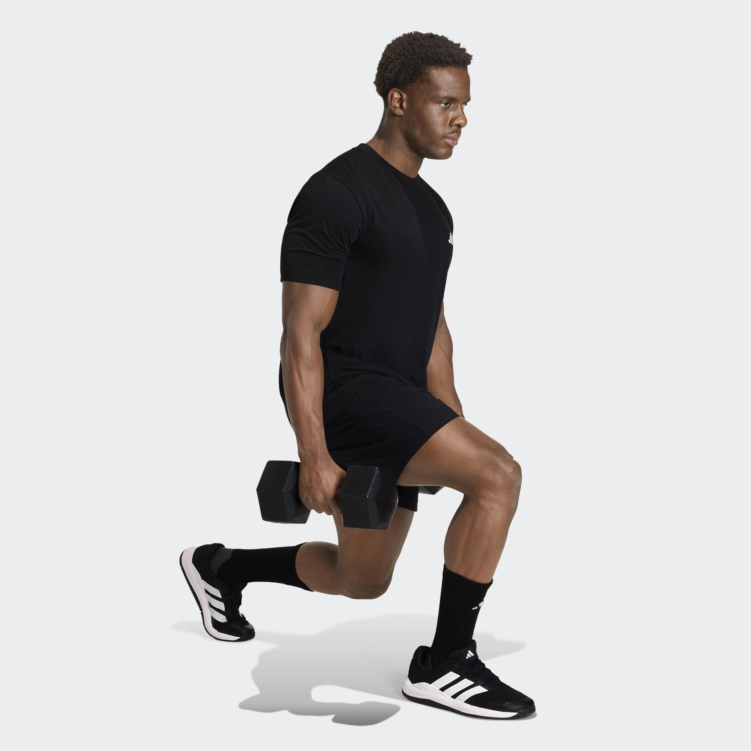 adidas Performance T-Shirt »WORKOUT ESSENTIALS FEELREADY« mit Rundhalsausschnitt, aus Polyester