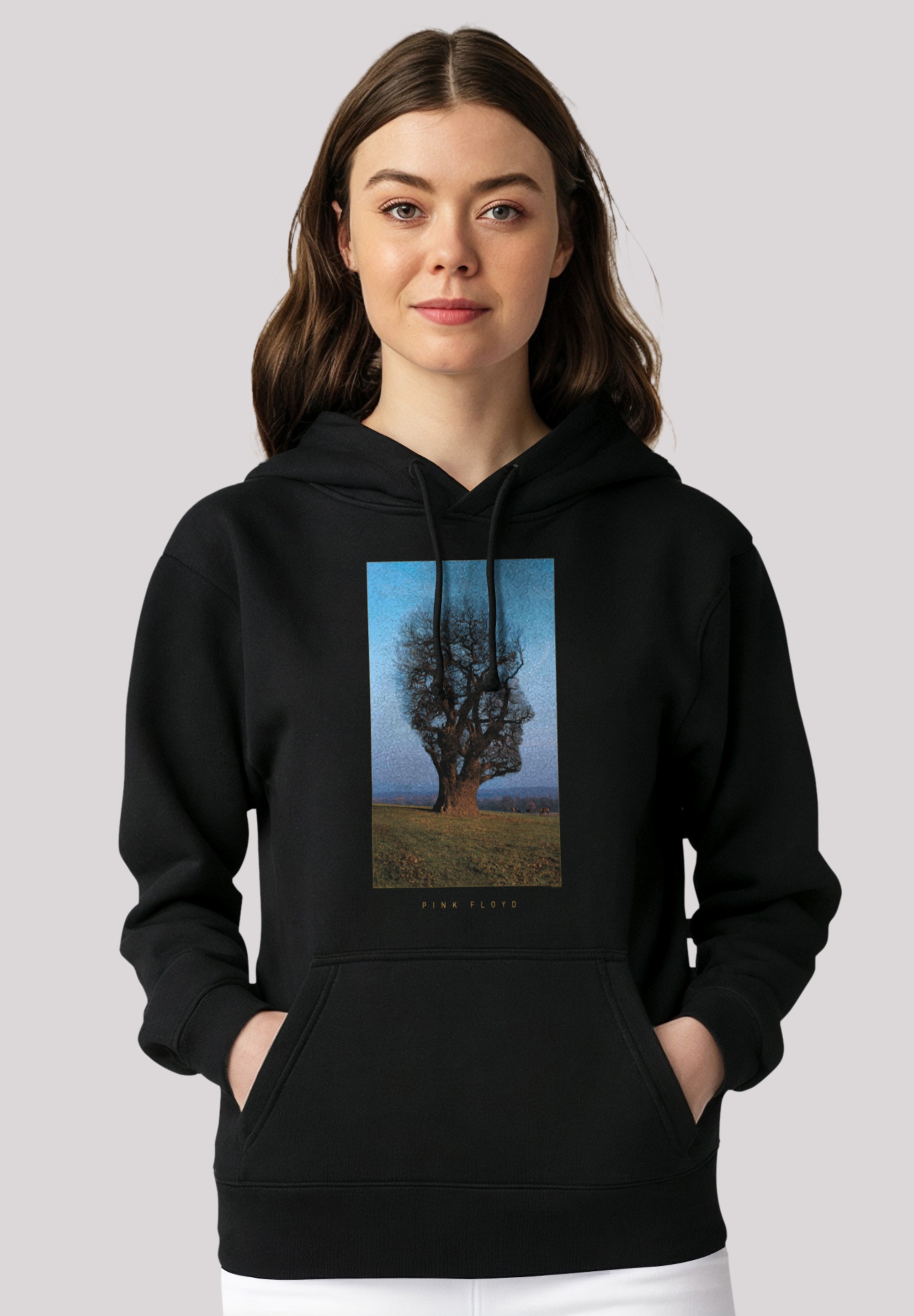 F4NT4STIC Megztinis su gobtuvu »Pink Floyd Tree ...