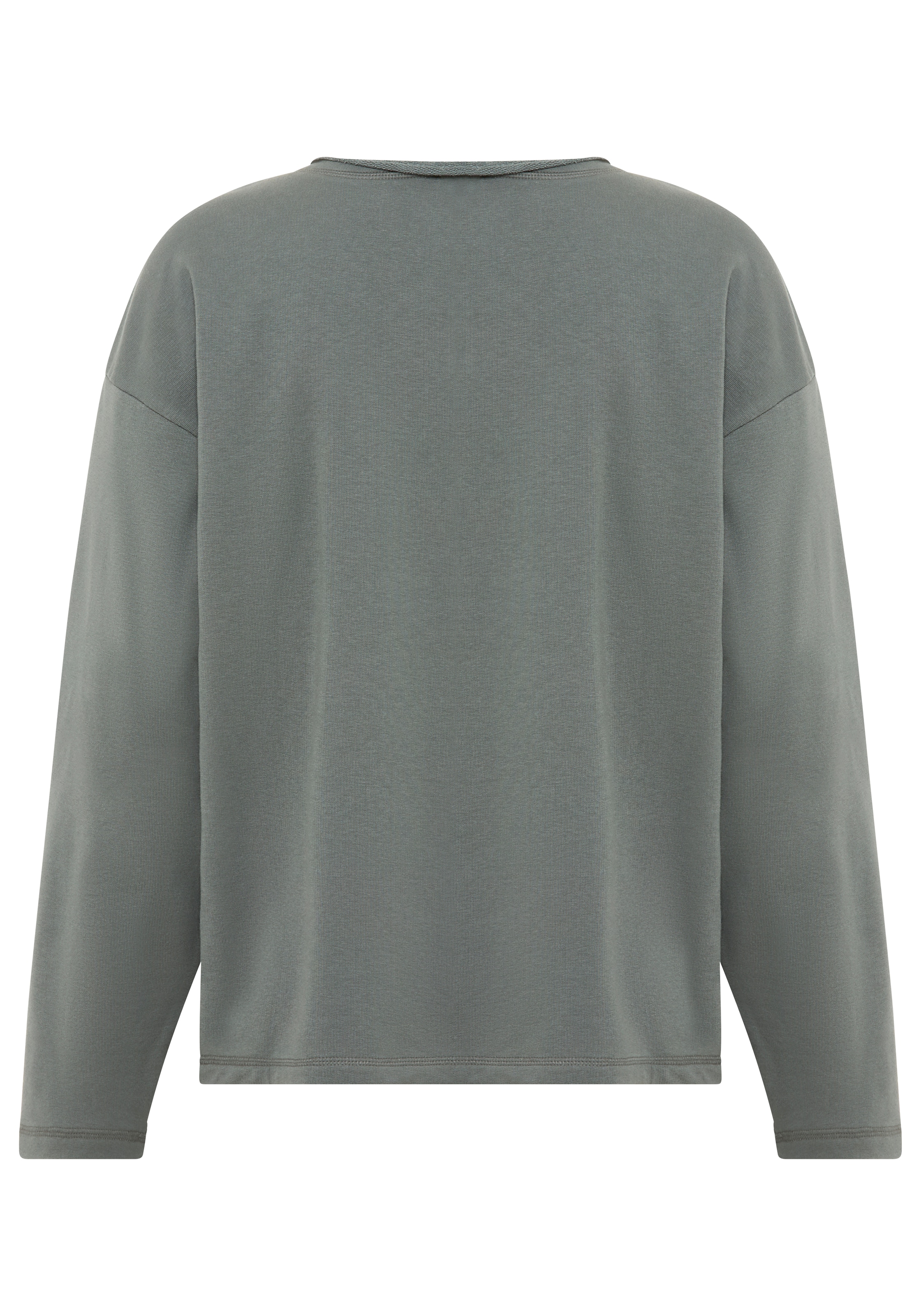 Laura Scott Longsweatshirt , mit Fransenkante
