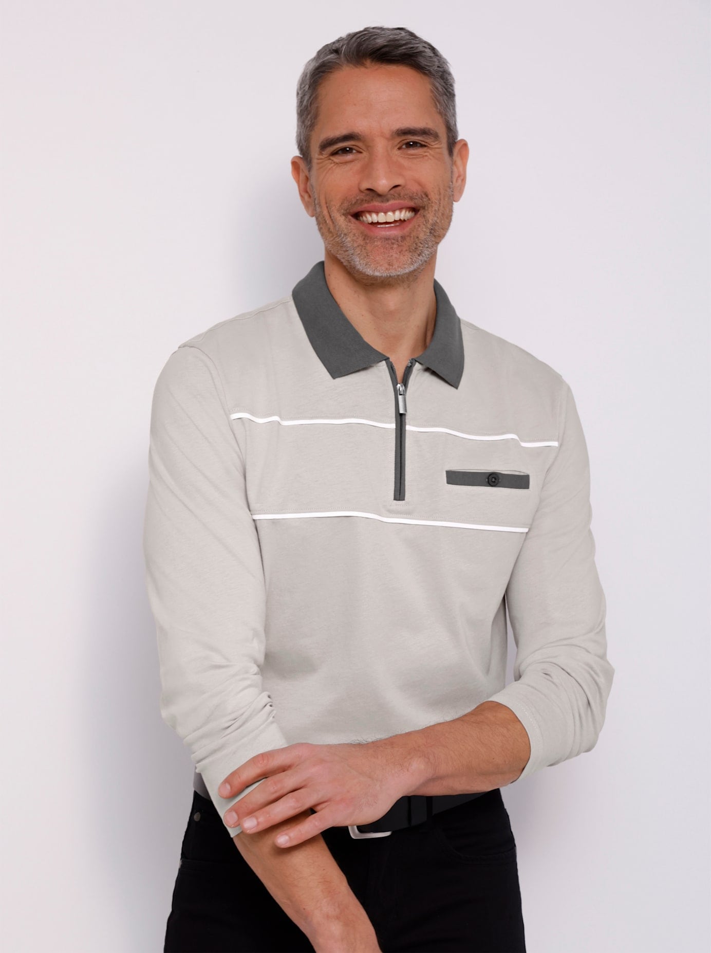 Classic Poloshirt "Langarm-Poloshirt" 1